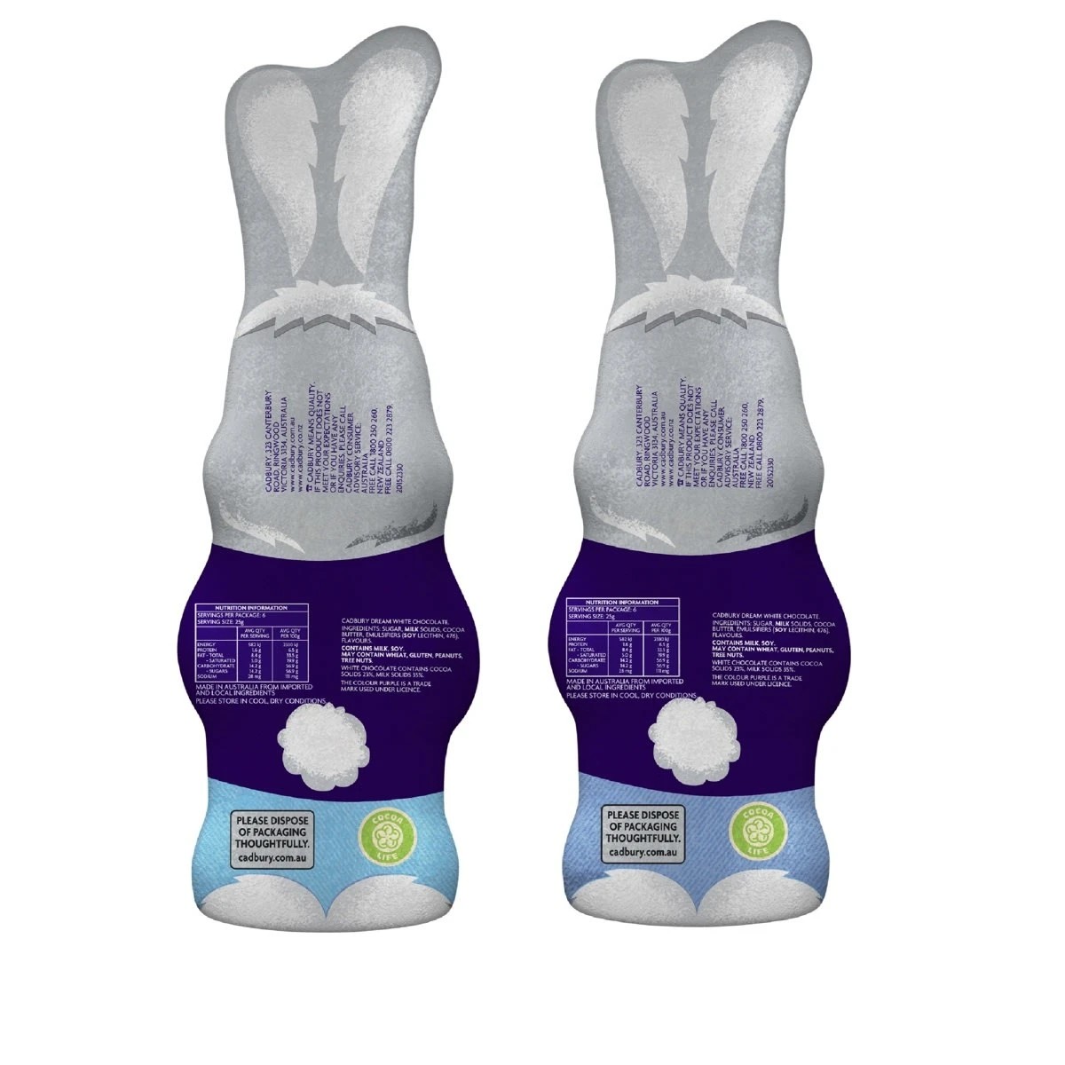 2 Cadbury Dream Easter Bunny 150g - Assorted, 2 of 2