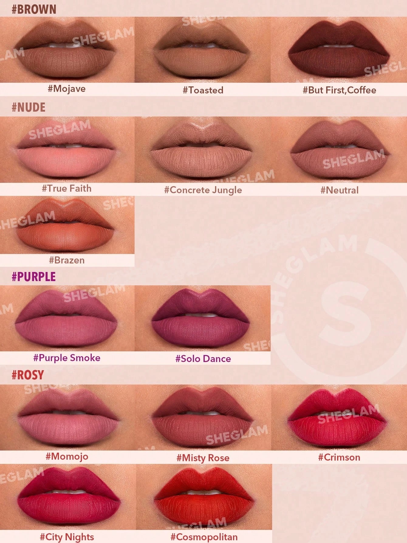 4 SHEGLAM So Lippy Lip Liner - Mojave, 4 of 5