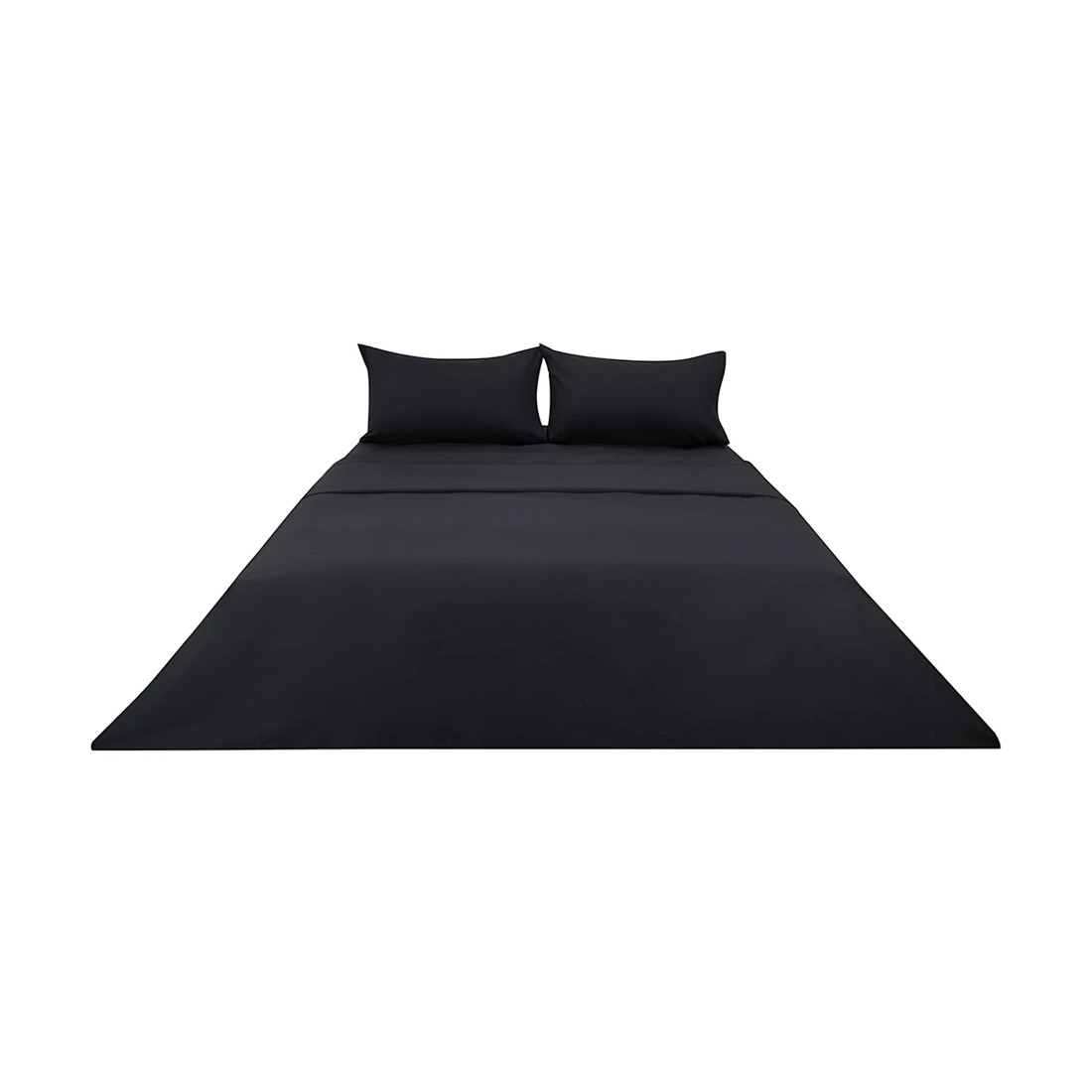 6 500 Thread Count Australian Grown Cotton Sheet Set - Double Bed, Anthracite, 6 of 7
