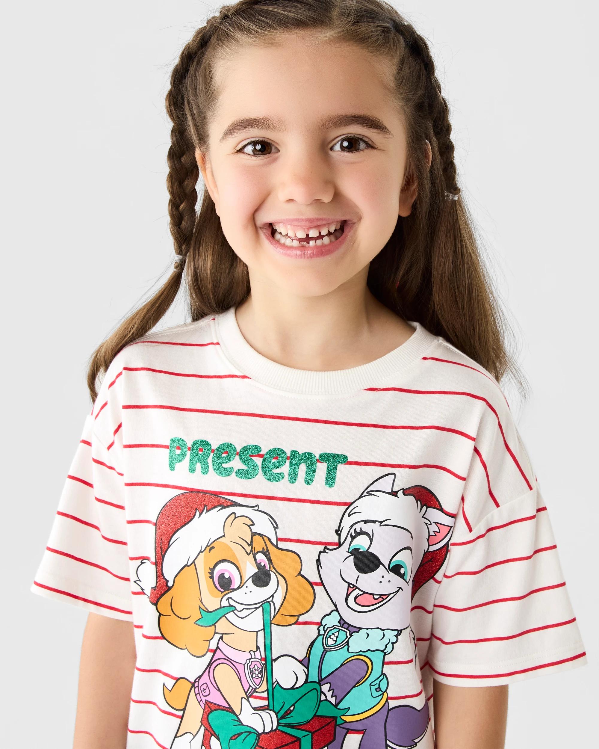 PAW Patrol License Christmas T-shirt - Kmart
