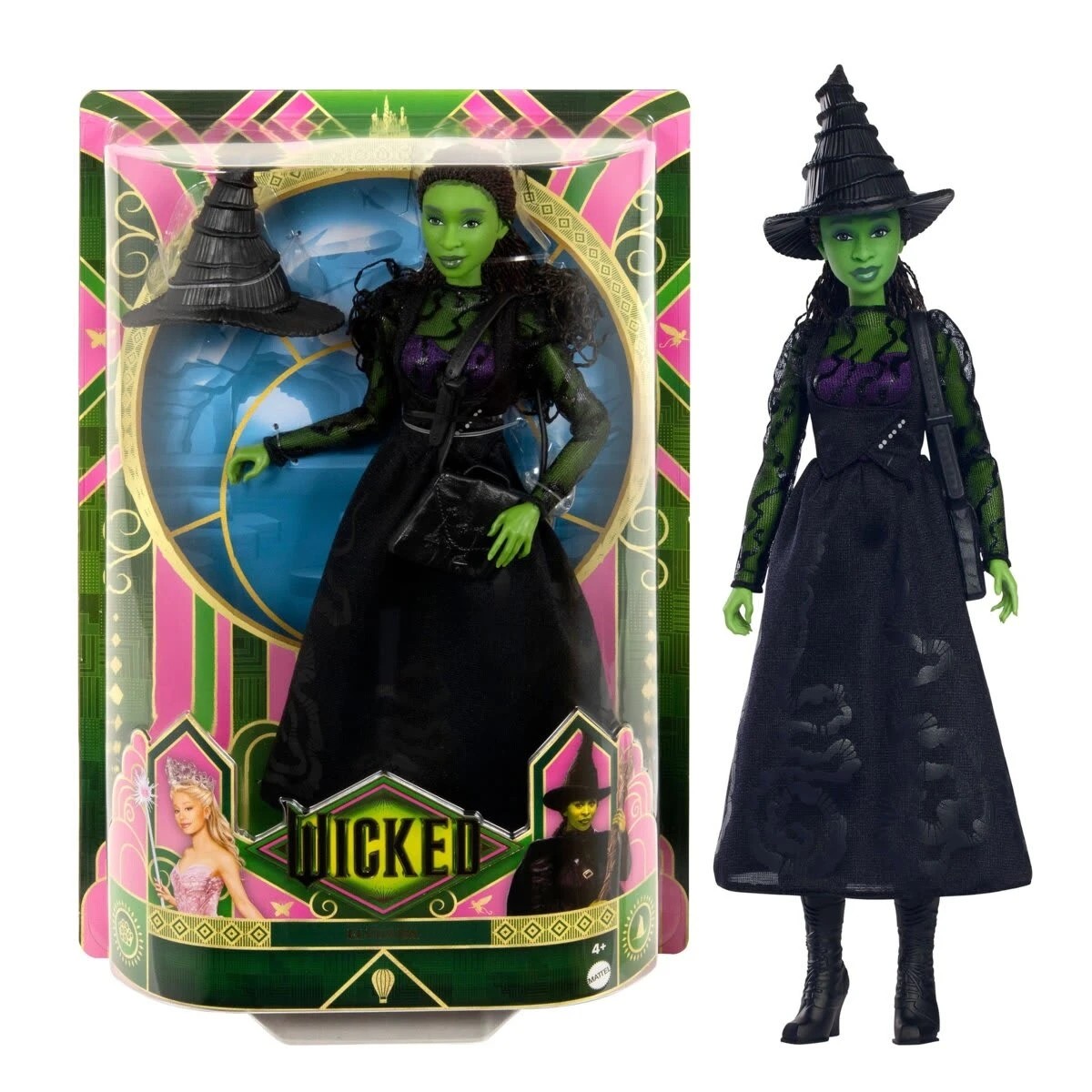 1 Wicked Elphaba Fashion Doll Playset, 1 of 10