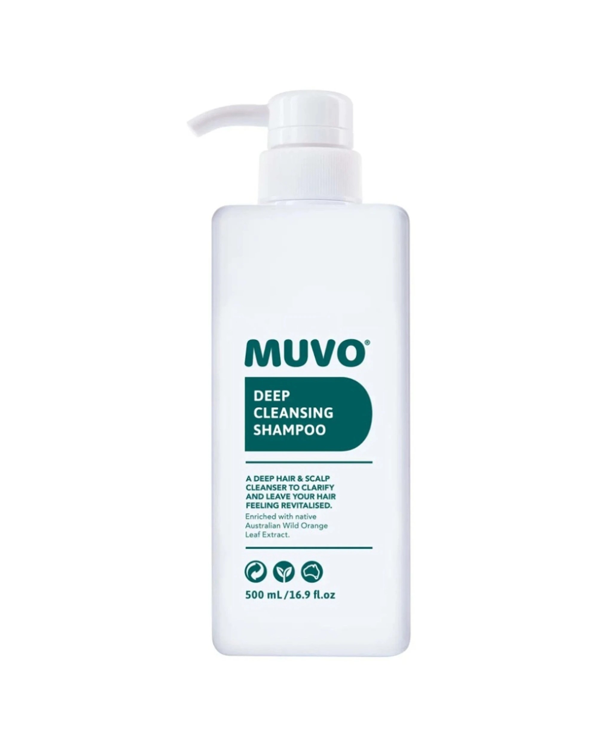 1 Muvo Deep Cleansing Shampoo Clarifying Scalp Care 500ml - White, 1 of 1