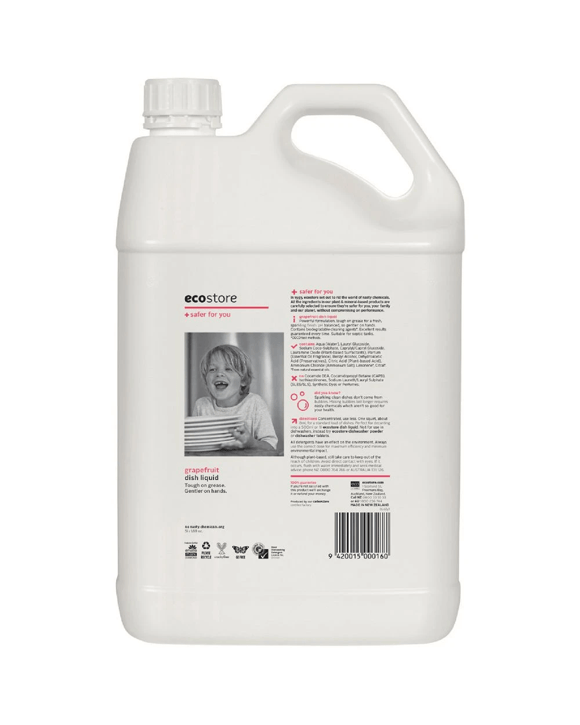 Ecostore Dishwashing Liquid Grapefruit 5L