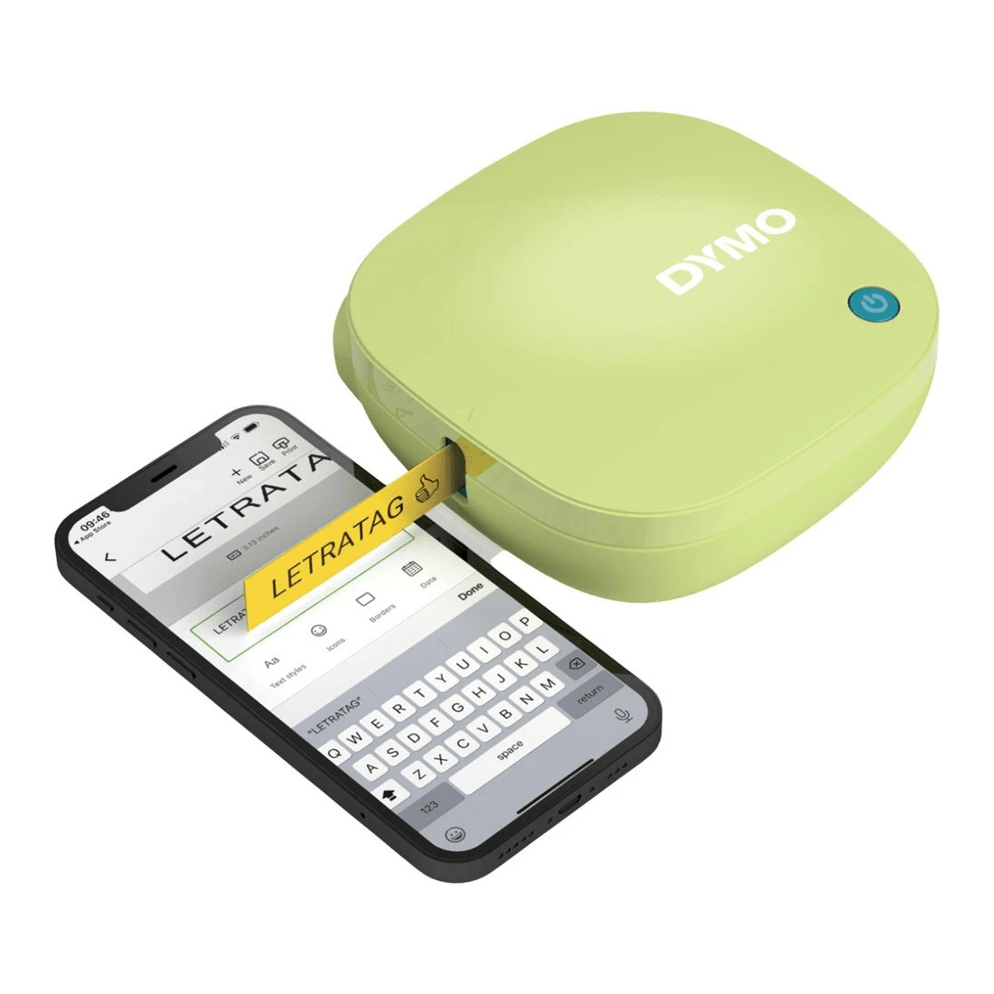 2 DYMO LetraTag 200B Bluetooth Labeller Yellow, 2 of 7