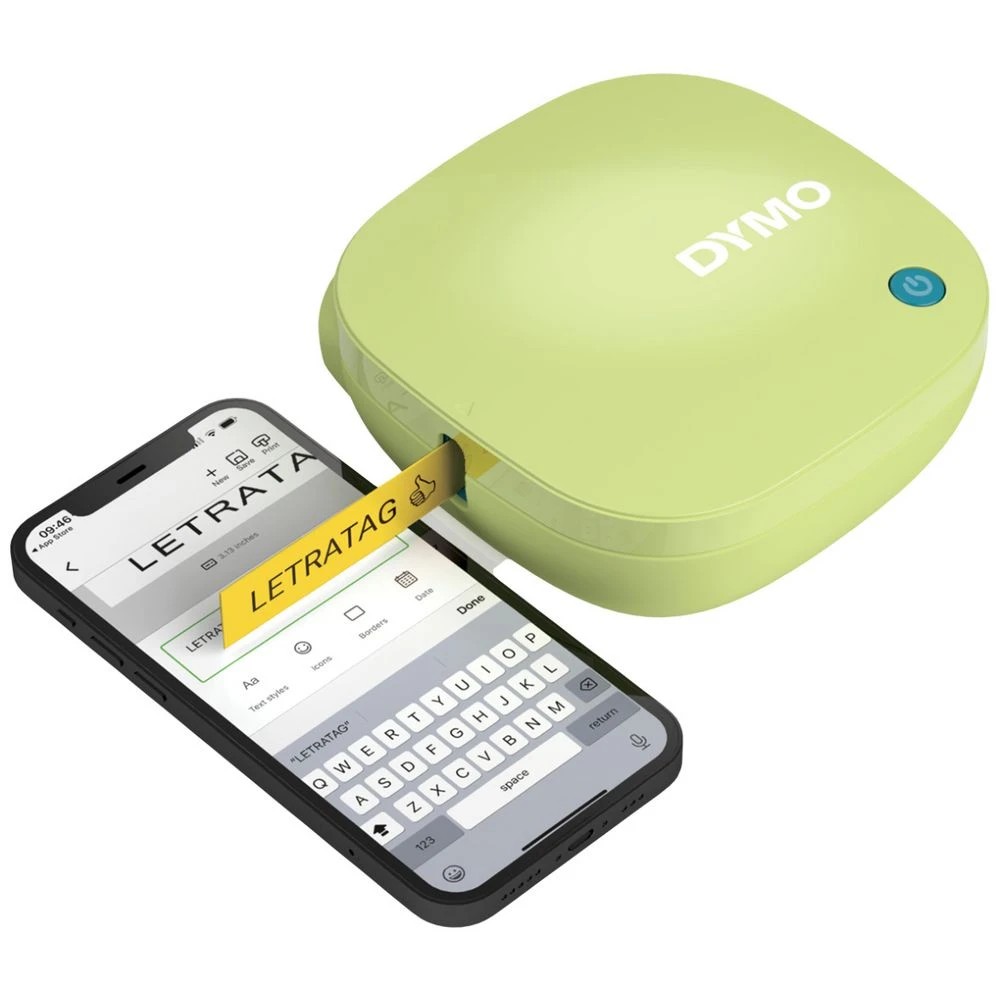 2 DYMO LetraTag 200B Bluetooth Labeller Yellow, 2 of 7
