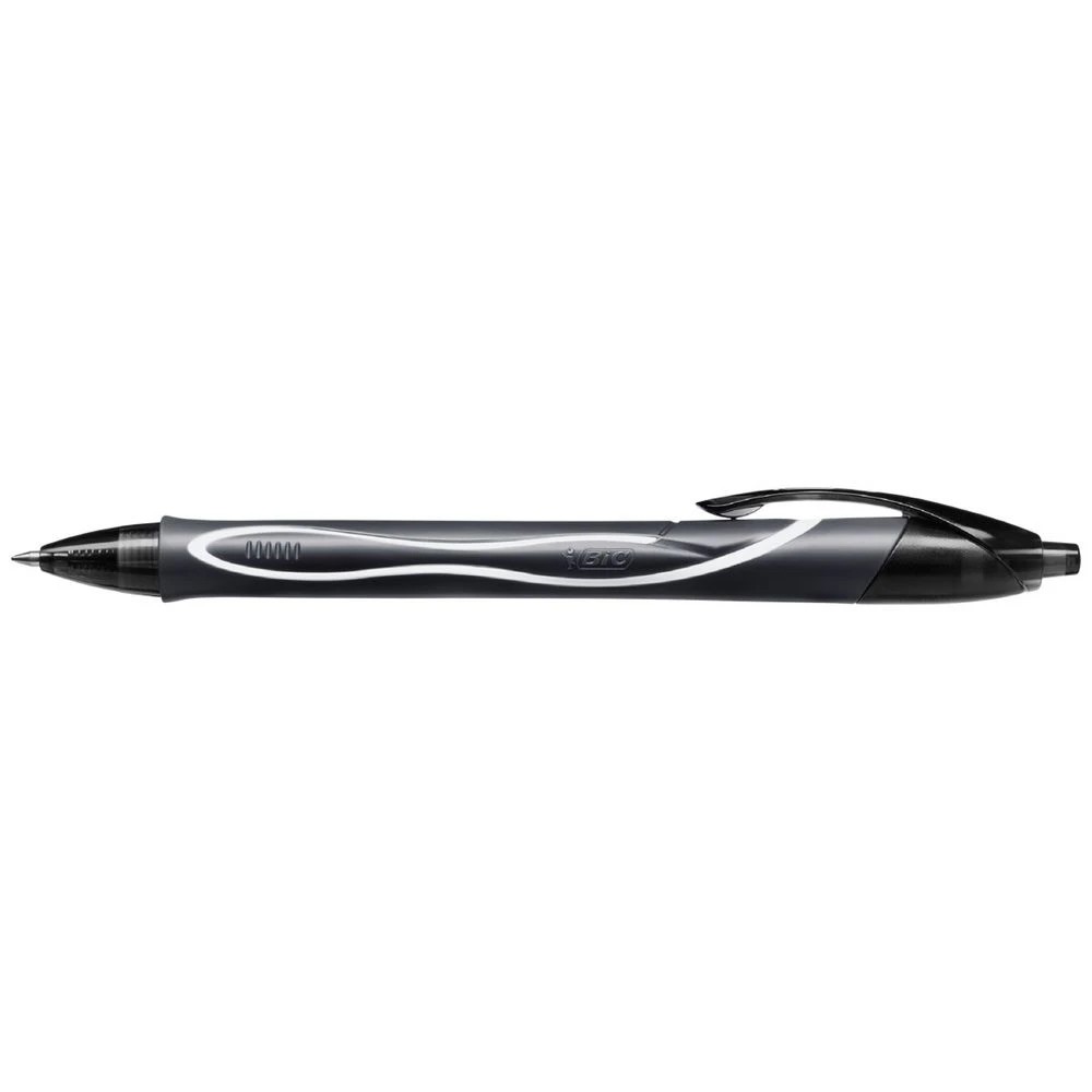 1 BIC Gelocity Quick Dry Retractable Gel Pen 0.7mm Black, 1 of 8