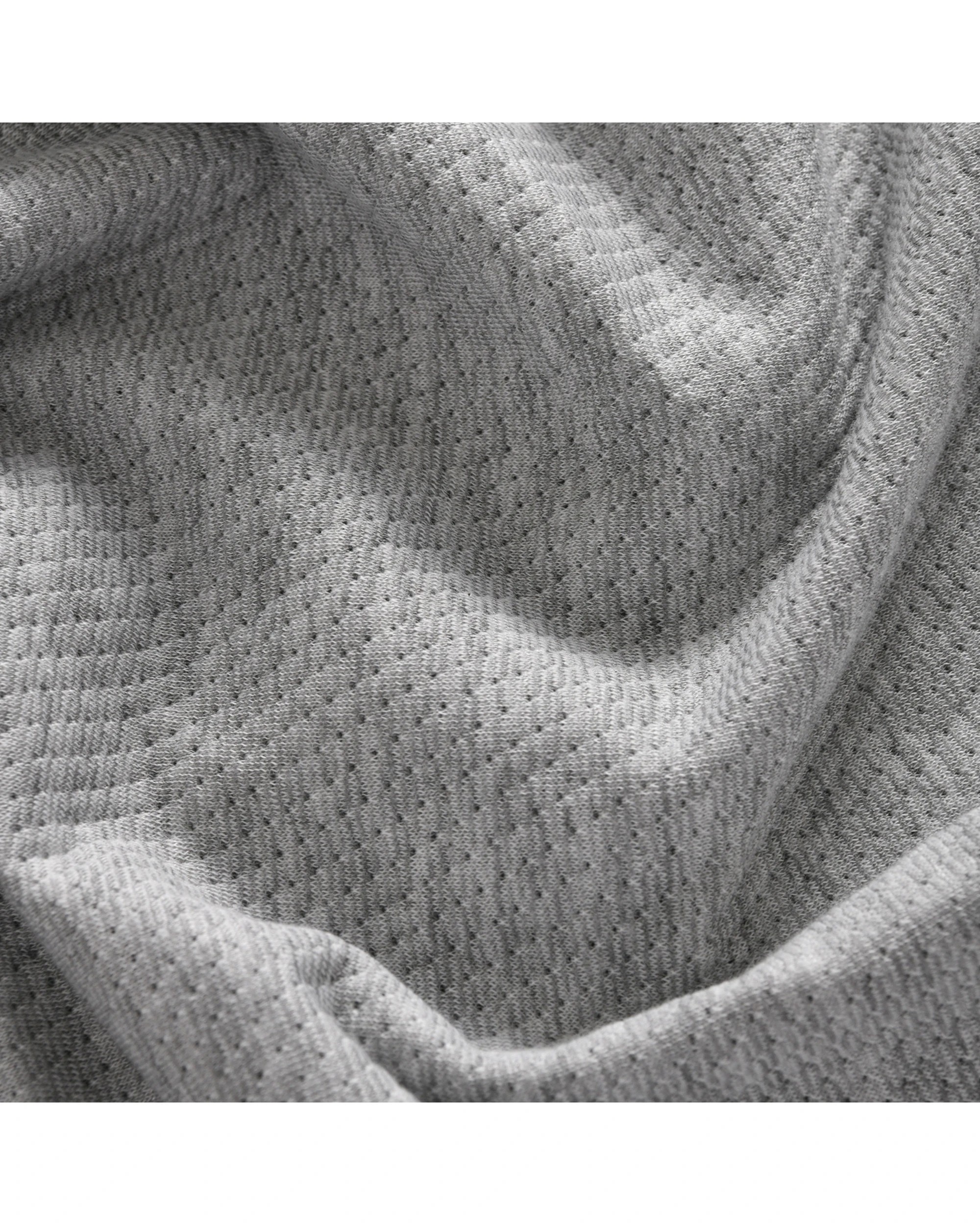 3 ESSN Bamboo Charcoal Waterproof Pillow Protector Twin Pack Standard Size 48 x 73cm - Charcoal, 3 of 9