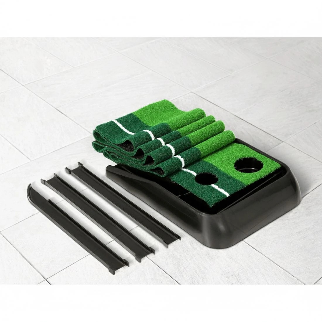 6 Everfit 3M Golf Putting Mat Practice Putter Indoor Outdoor Training - Multi, 6 of 6