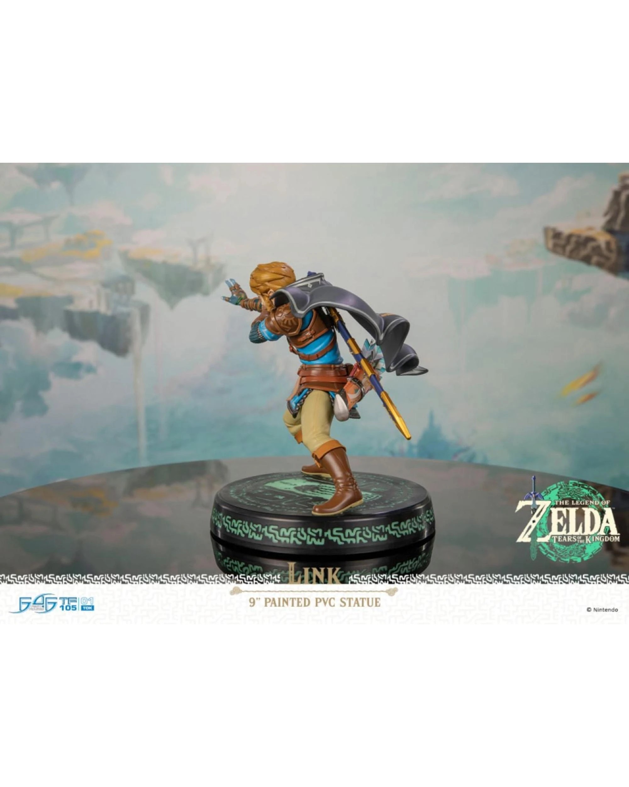 5 The Legend of Zelda: Tears of the Kingdom Link PVC Statue, 5 of 9
