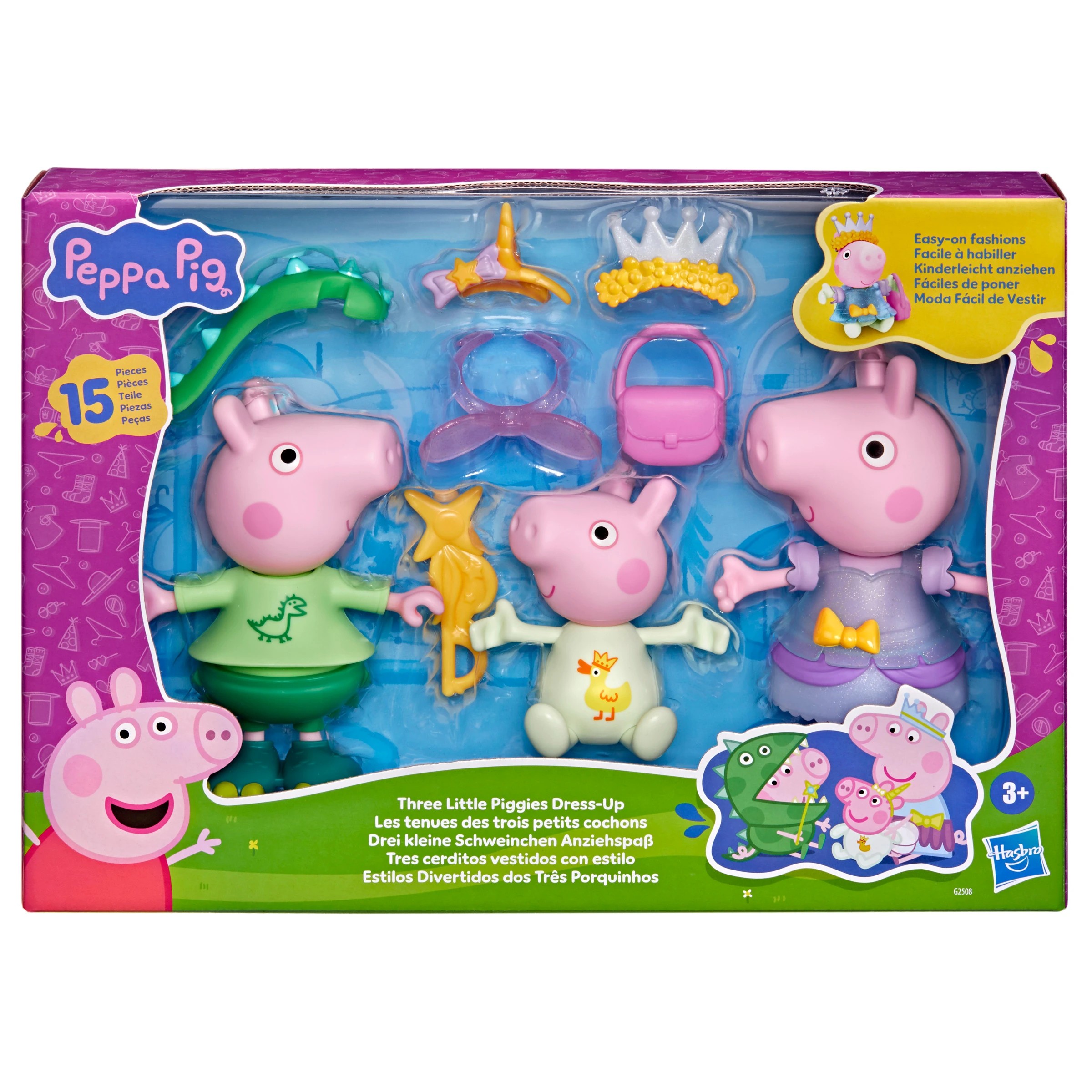 1 15 Piece Peppa Pig Three Little Piggies Dress-up Set, 1 of 4