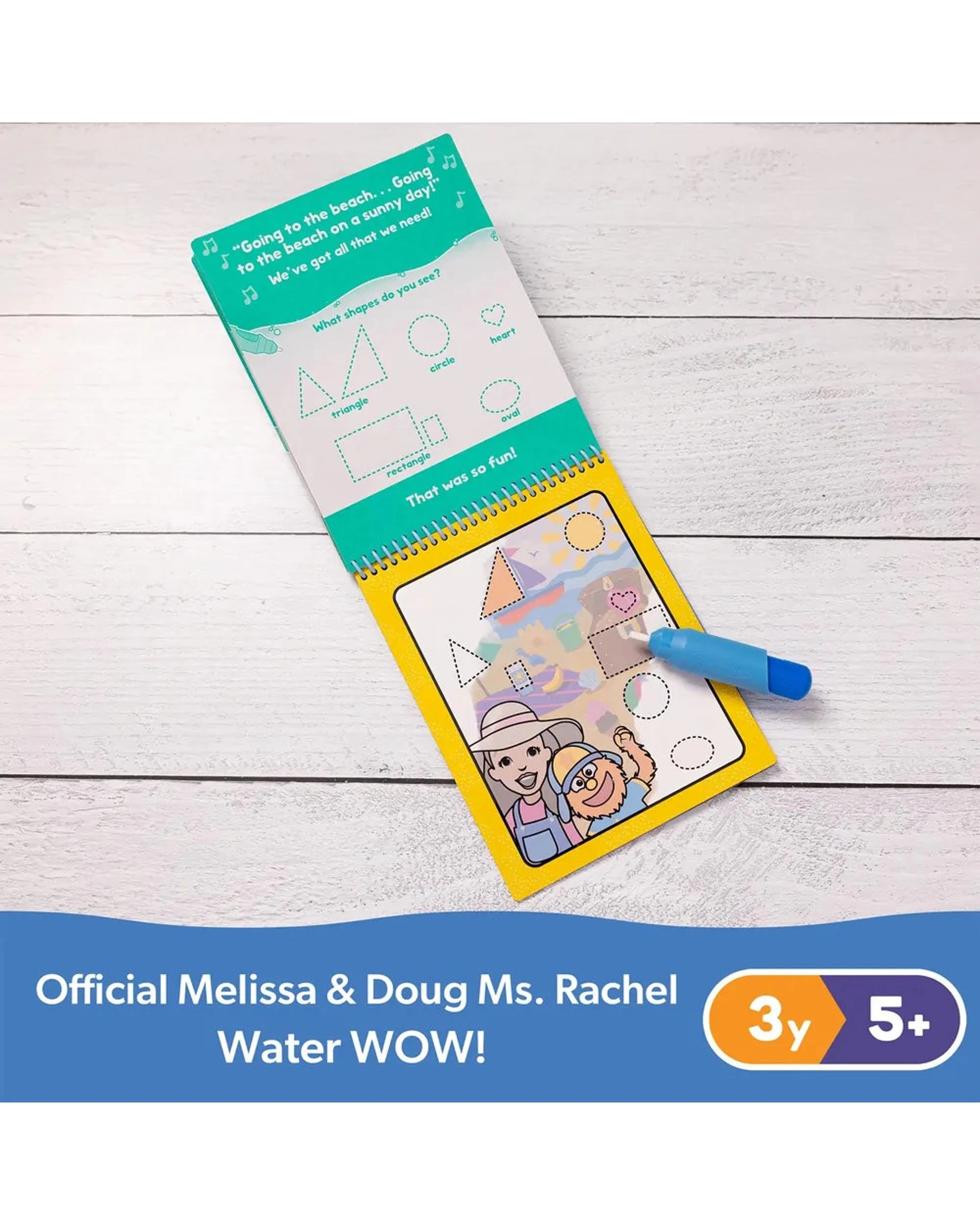 9 Melissa and Doug Ms Rachel Water WOW! Activity Book, 9 of 9