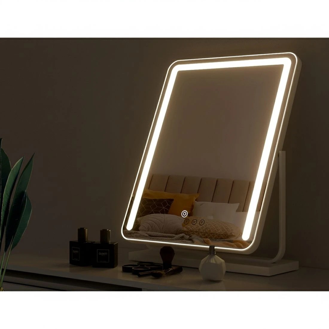 6 Embellir Makeup Mirror with Lights Hollywood Vanity LED Mirrors  40X50CM - Multi, 6 of 6