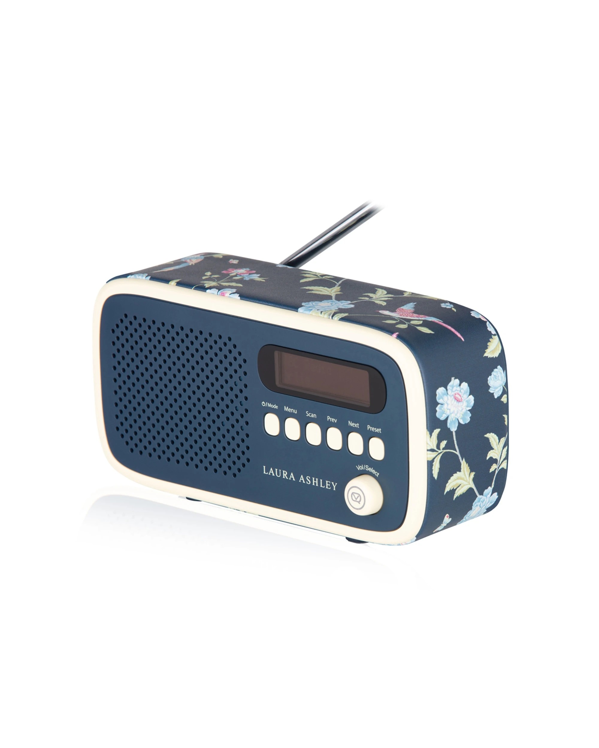 1 VQ Dexter Dab/Dab+ Digital & Fm Radio Bluetooth Rechargeable Battery Navy - Blue, 1 of 5
