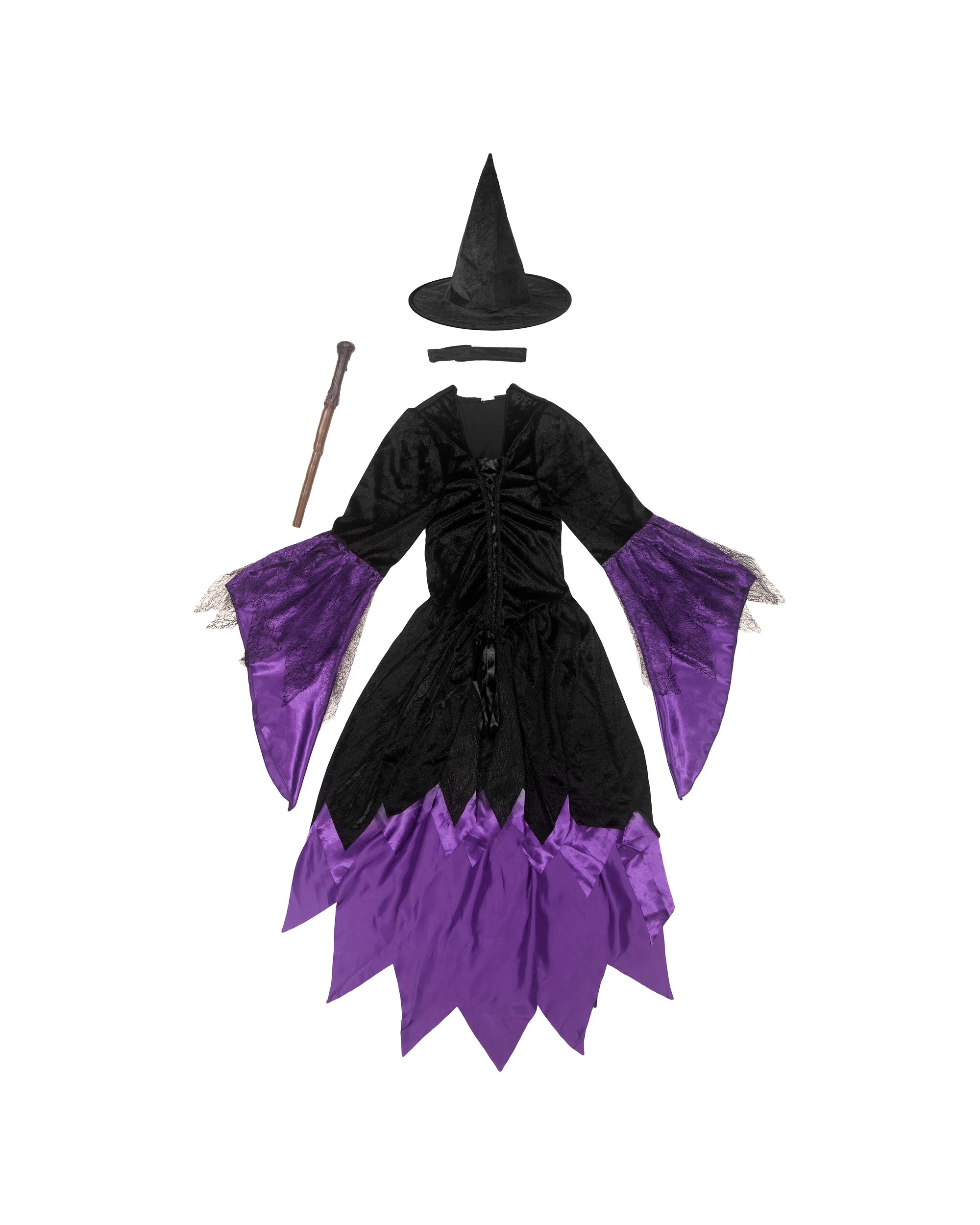 7 4 Piece Witch Costume - Adult, 7 of 10