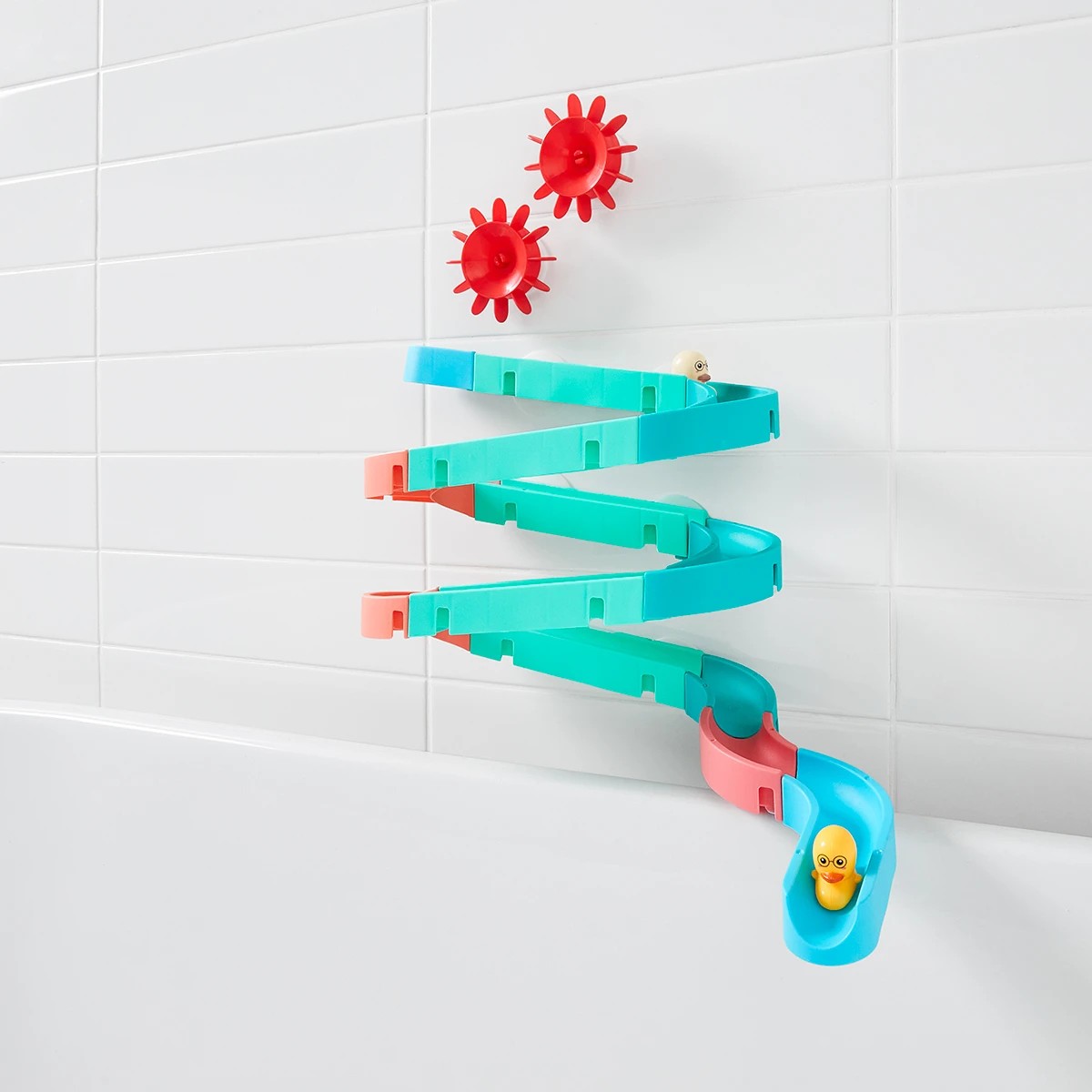 2 Duck Water Slide Bath Toy, 2 of 8