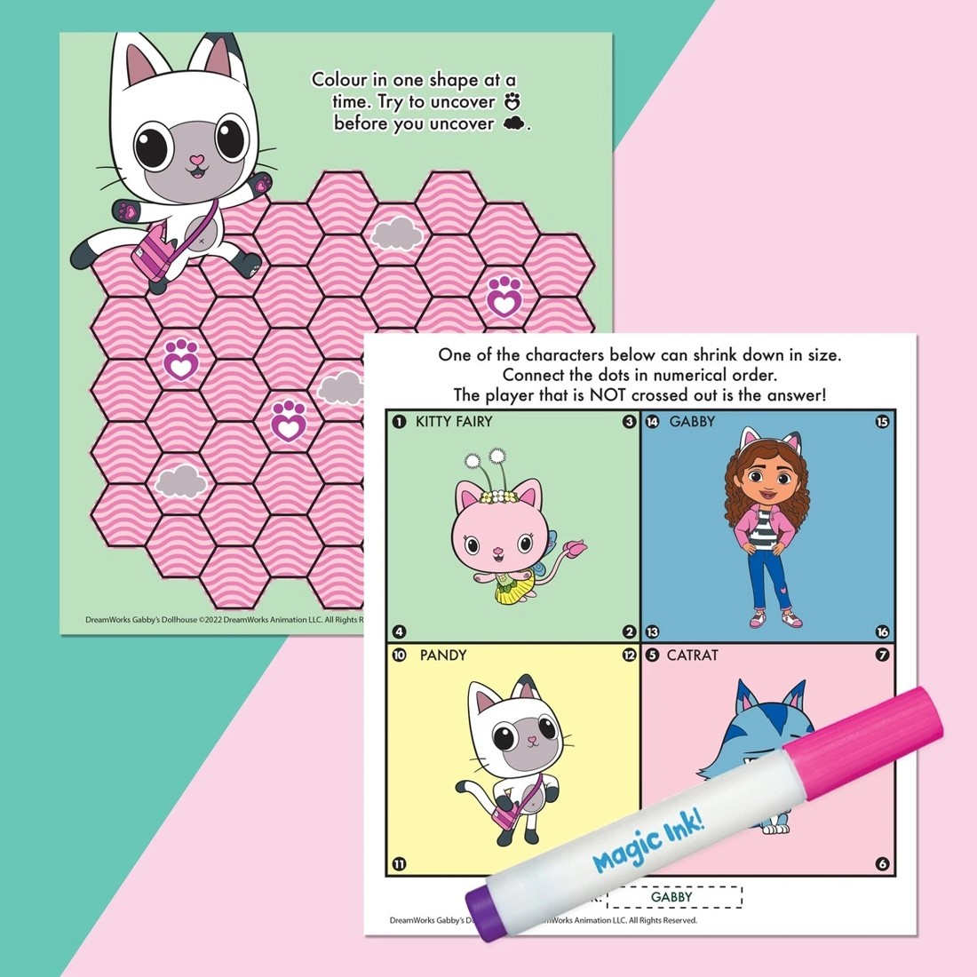 4 INKredibles DreamWorks Gabby’s Dollhouse Magic Ink Pictures - Book, 4 of 5