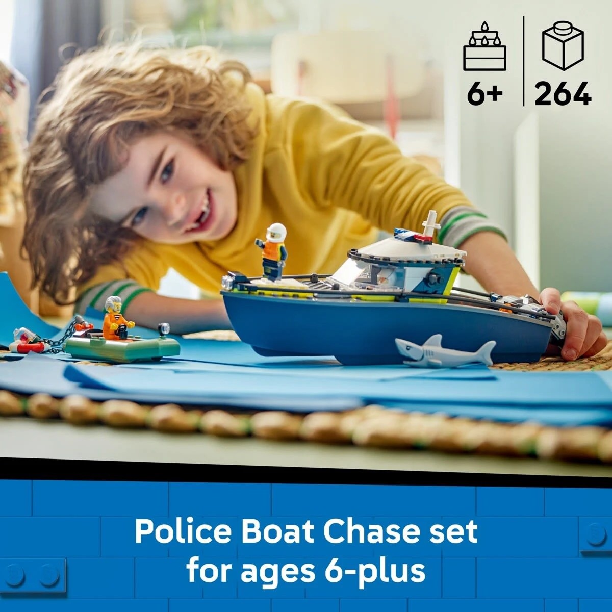 4 LEGO City Police Boat Chase 60456, 4 of 10