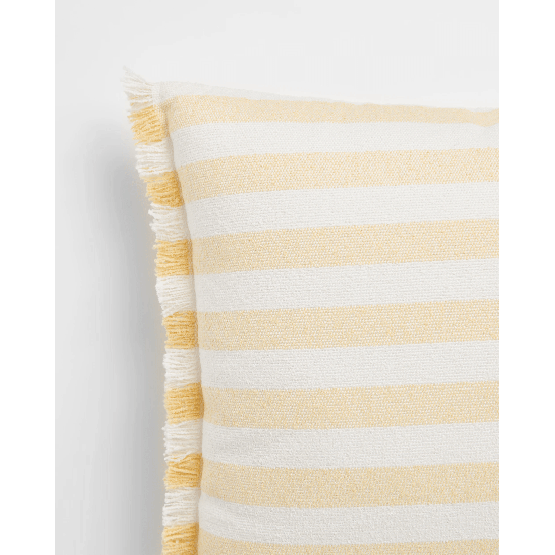 2 Target Amara Stripe Fringe Cushion
 - Yellow, 2 of 2