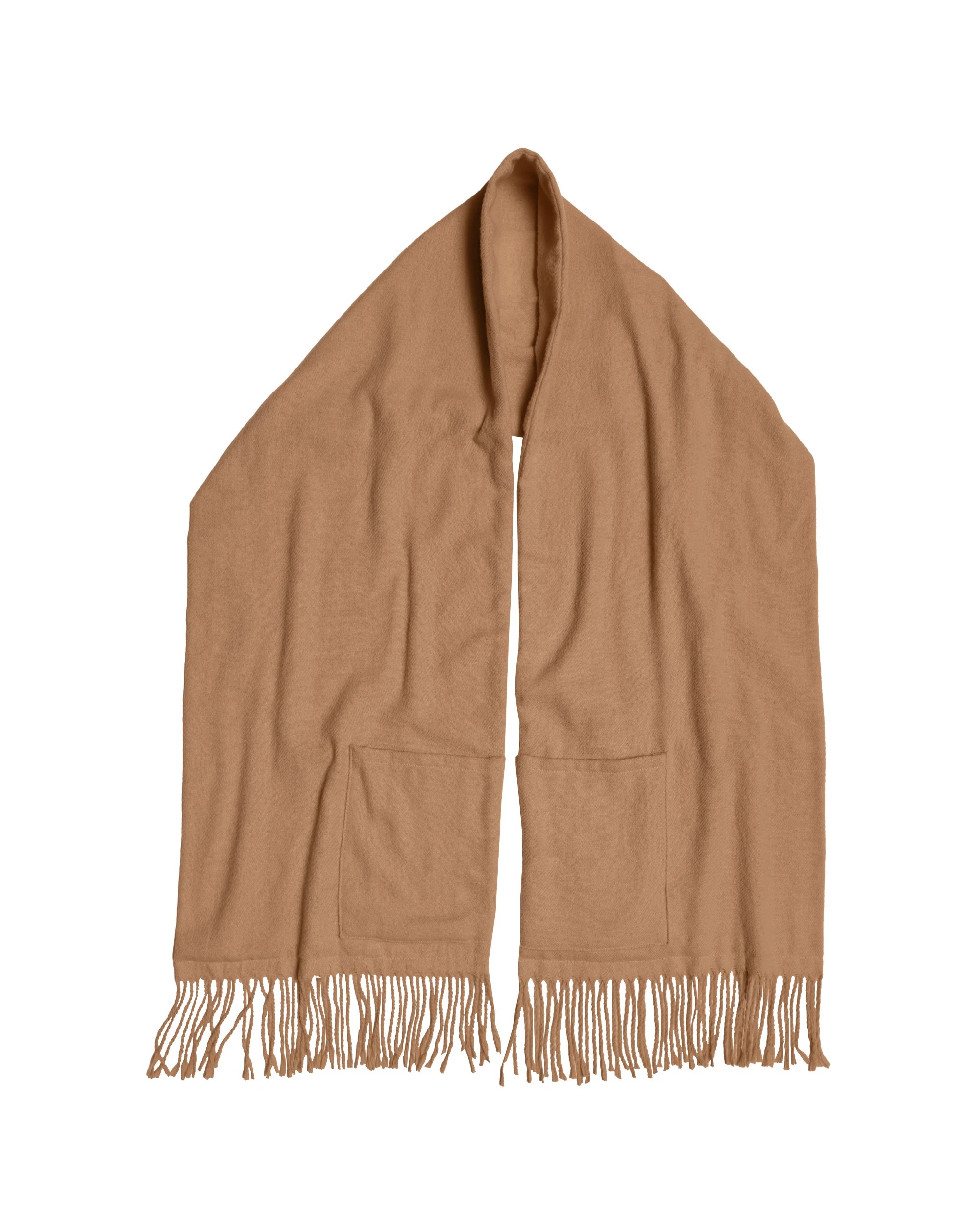1 Sash and Bloom WinterWarm Heated Scarf Nude Portable Super-Soft Heated Scarf with Built-In Pockets, 1 of 7