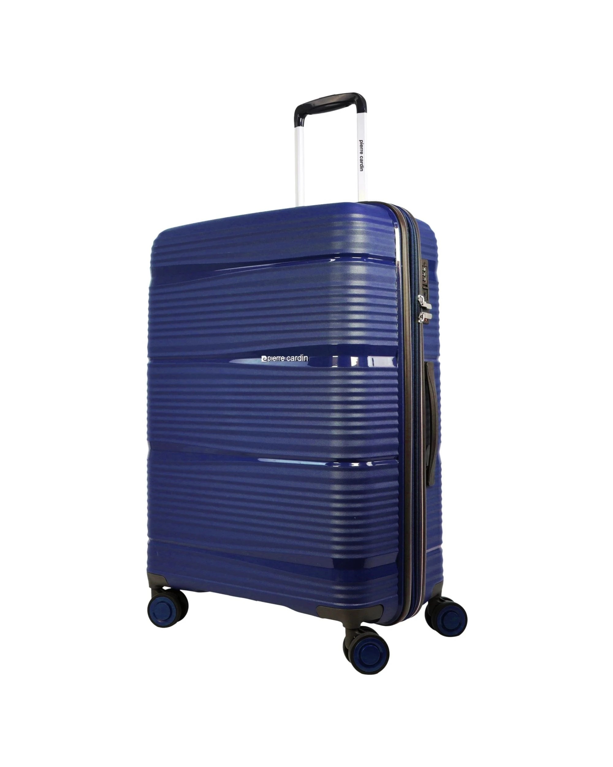 1 Pierre Cardin Normandy Medium 117L Hard Shell Case Suitcase Travel Luggage Navy - Blue, 1 of 4