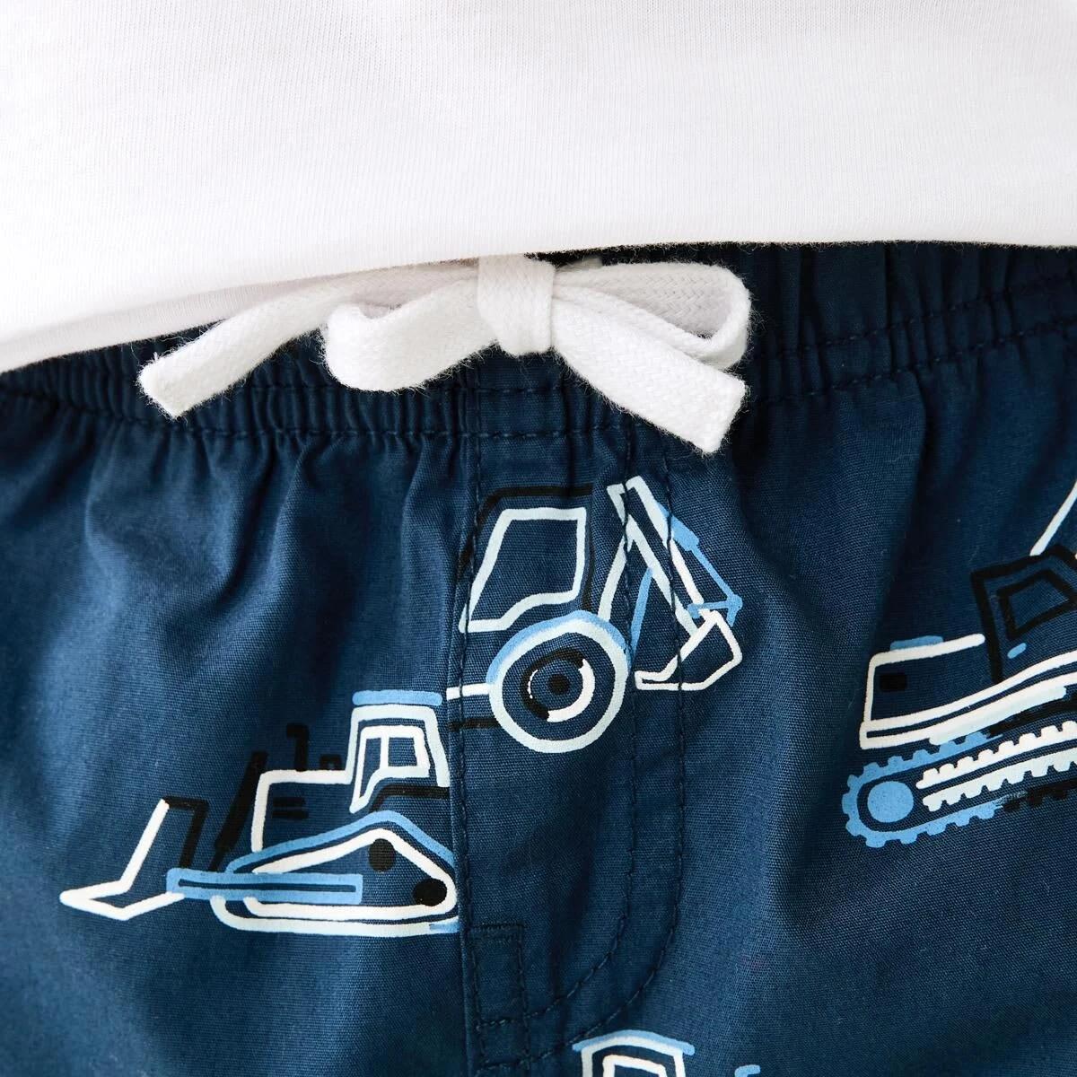 4 Poplin Shorts OUTLINE CONSTRUCTION NAVY, 4 of 8