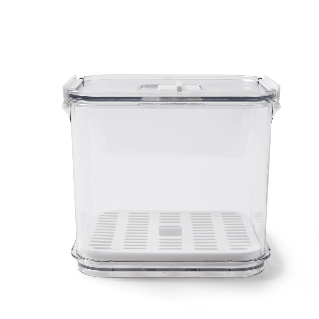 4 2.5L Fridge Storage - Clear and White, 4 of 7