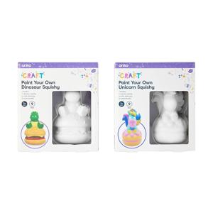 9 Piece Paint Your Own Squishy Kit - Assorted