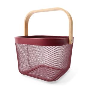 Red Mesh Basket