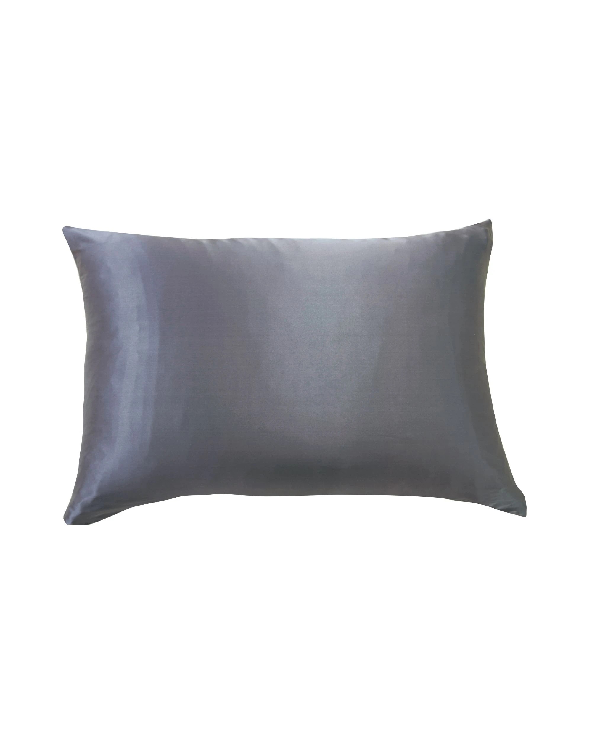 1 Gioia Casa Mulberry Silk Pillowcase Soft Hypoallergenic - Charcoal, 1 of 4