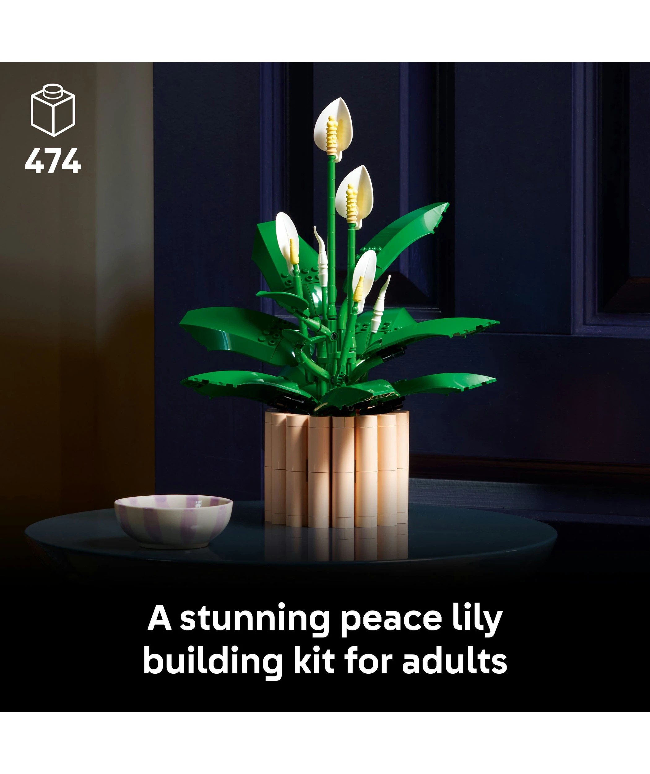 3 LEGO Botanicals Peace Lily 11504, 3 of 10