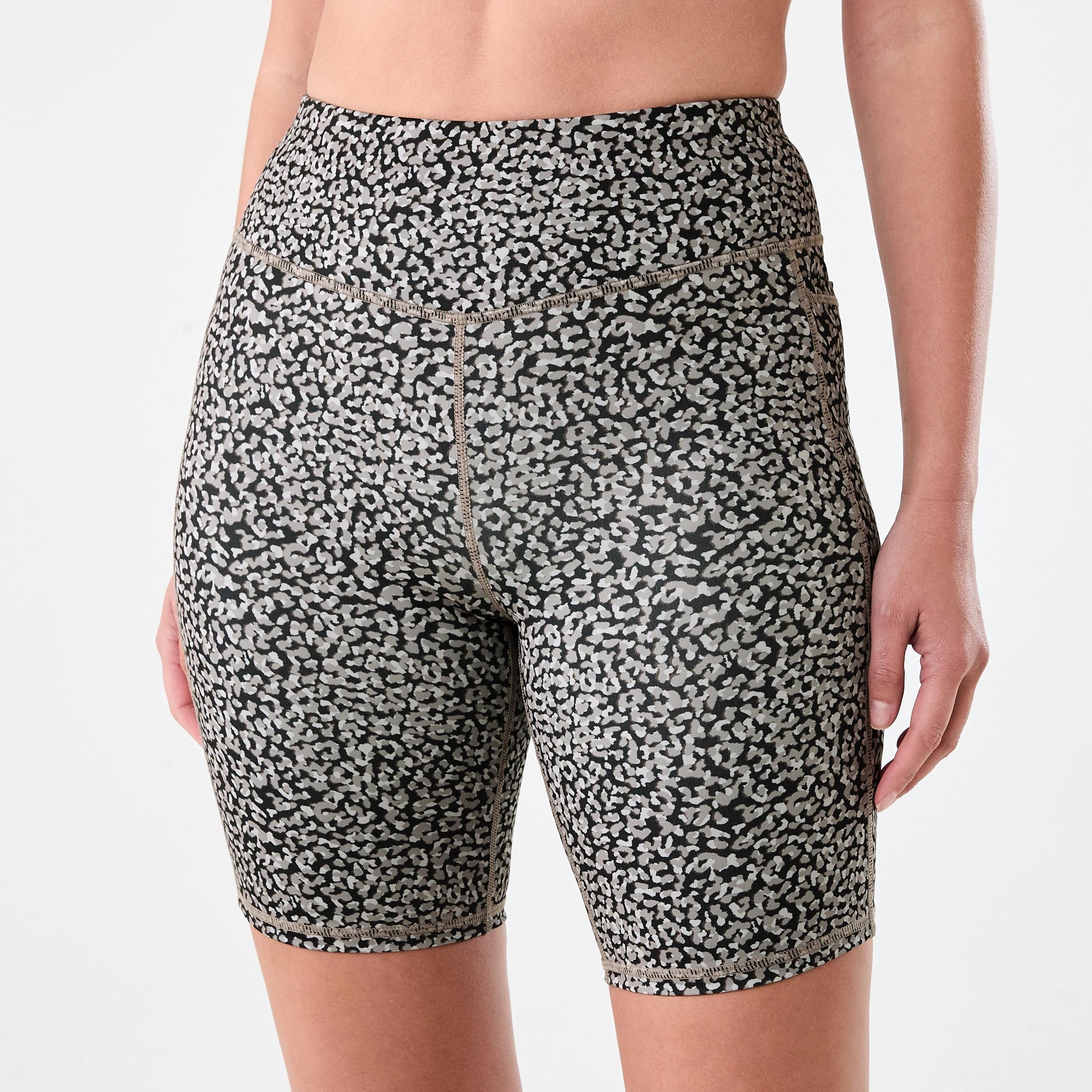 1 Active Womens Recycled Bike Shorts ABSTRACT SPOT, 1 of 6