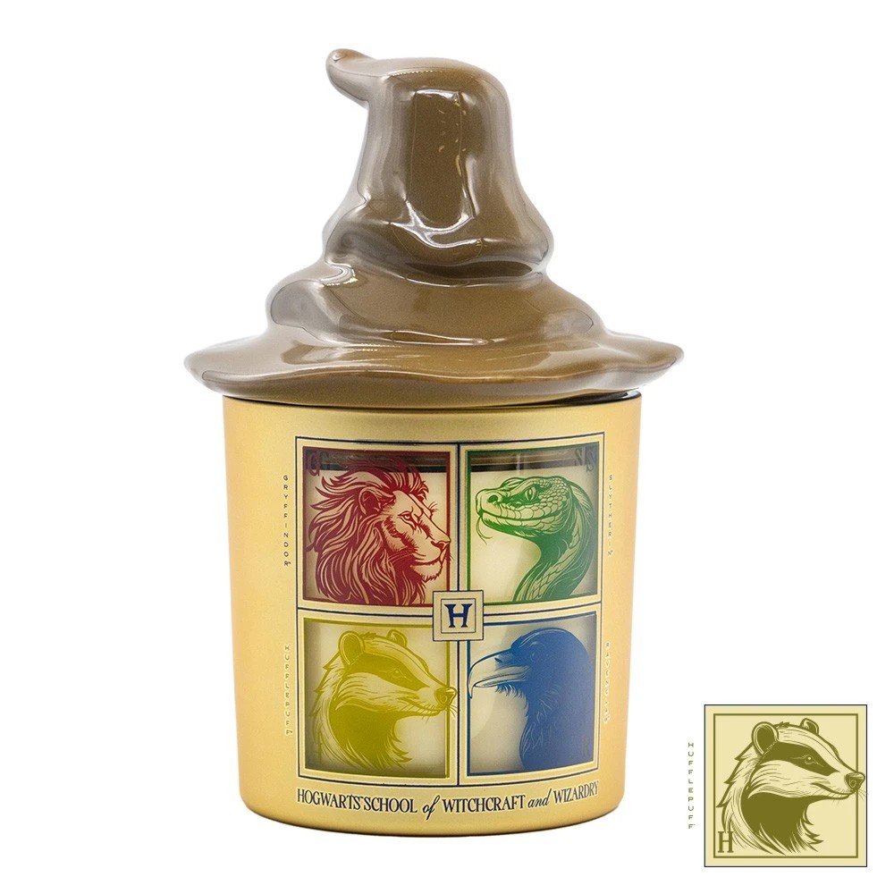 1 Harry Potter - Sorting Hat Candle - Hufflepuff, 1 of 5