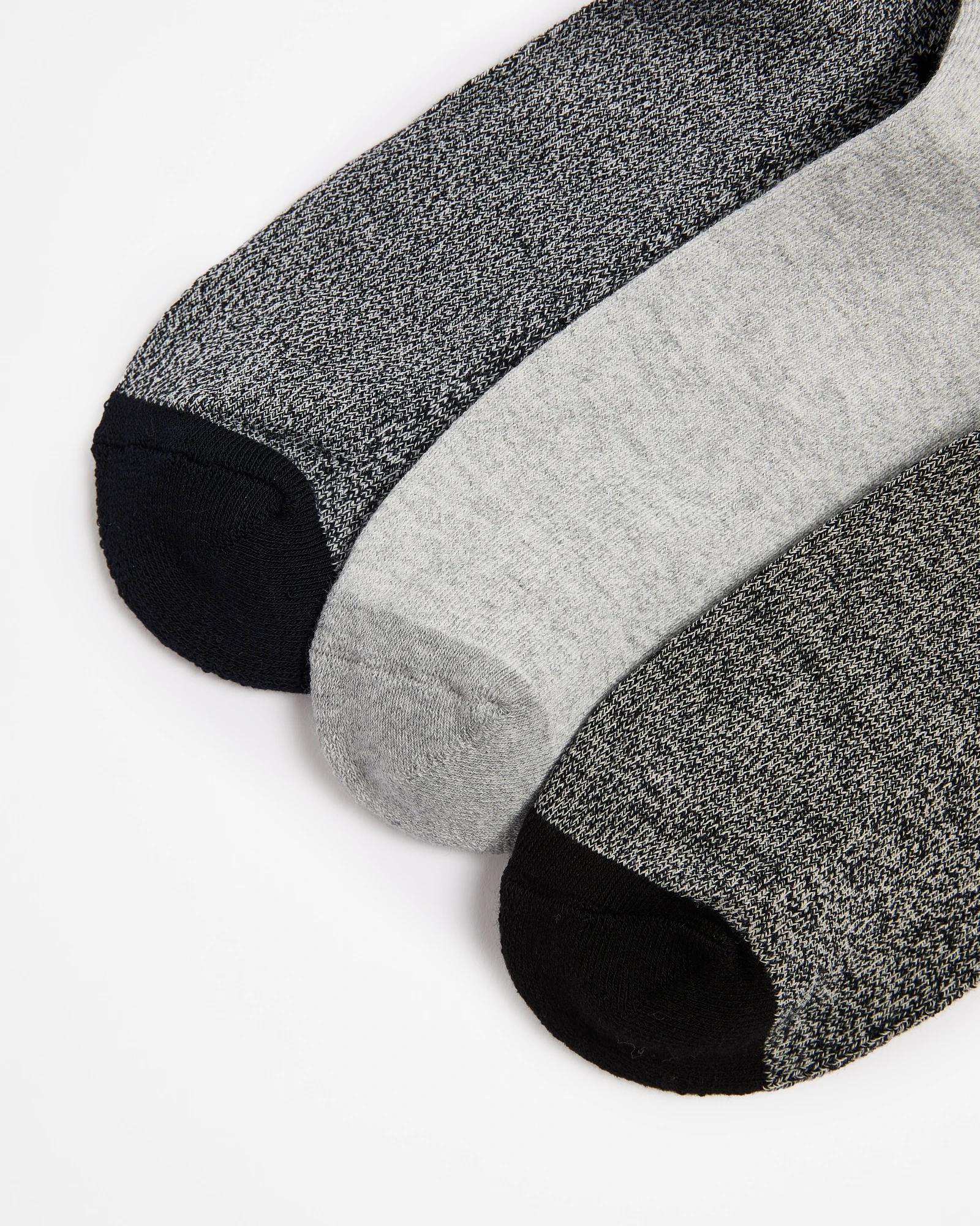 2 Australian Cotton Blend 3 Pack Comfort Crew Socks - Maxx TWISTED, 2 of 3