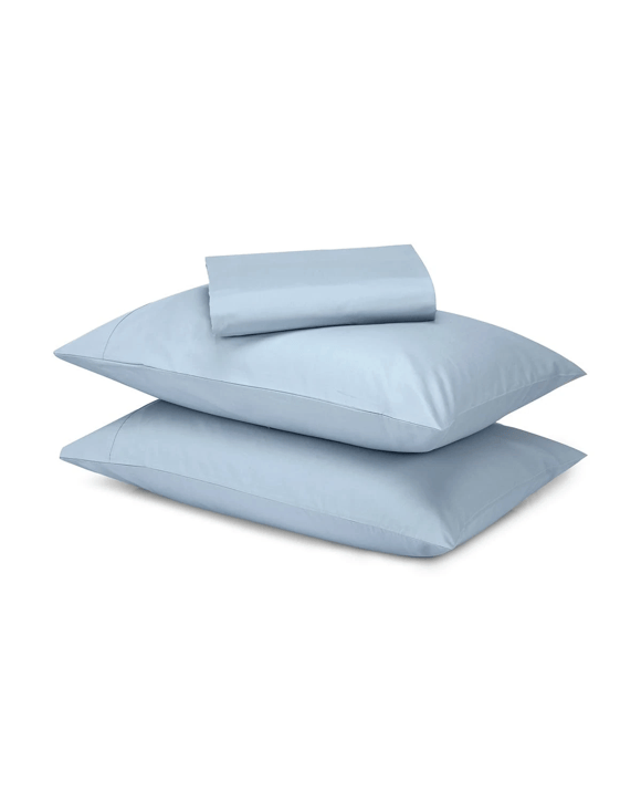 500 Thread Count Cotton Sheet Set - Queen Bed, Blue