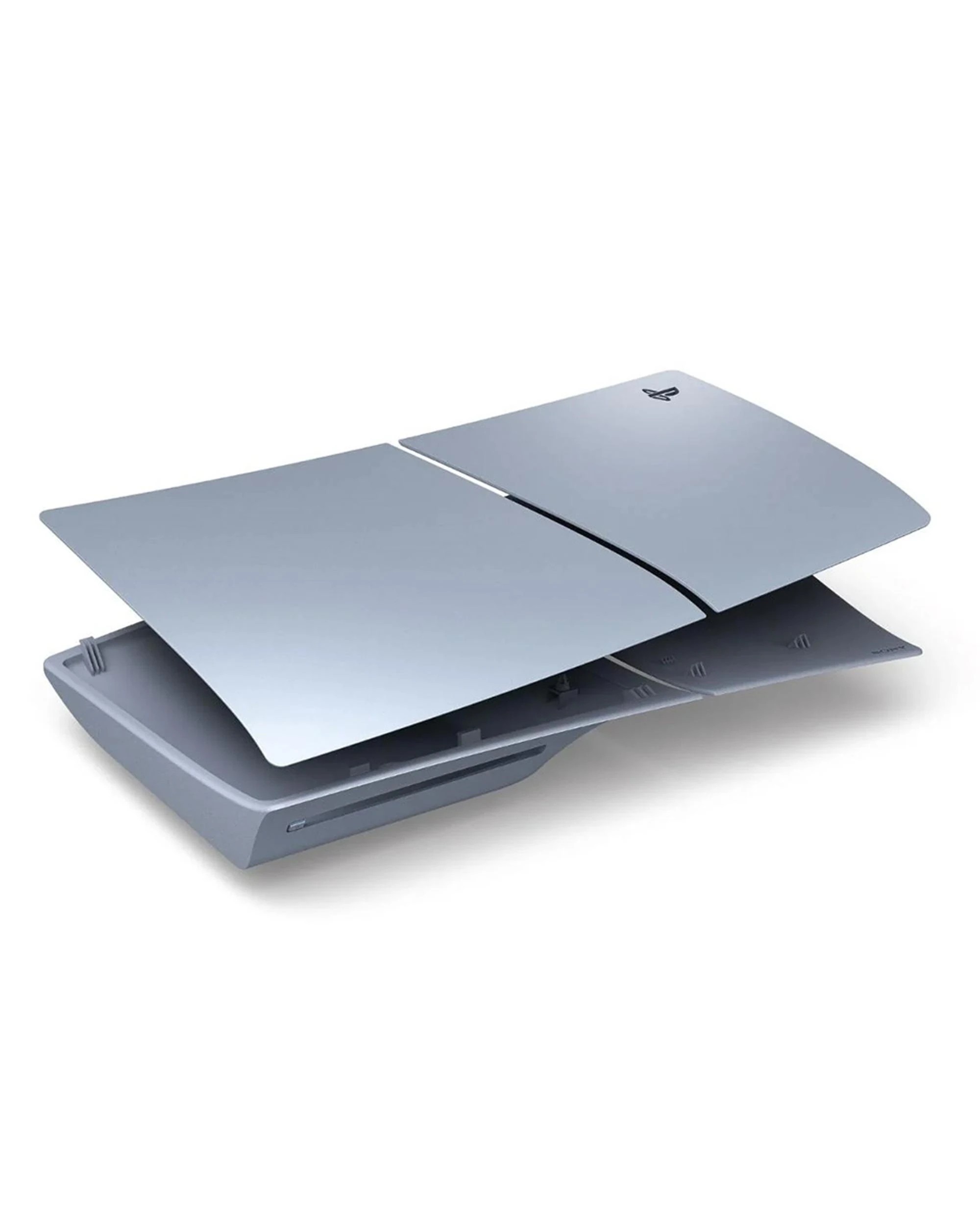 1 PlayStation 5 Console Covers - Slim - Sterling Silver - Silver, 1 of 2