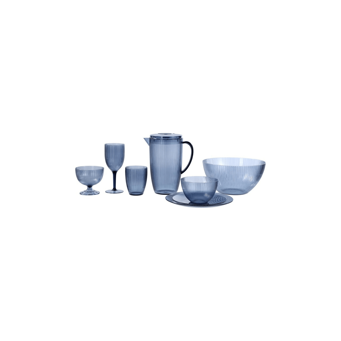 7 Lemon & Lime Palm Deco 470ml/11cm Tumbler Water/juice Outdoor Drink Cup Assorted
 - Multi, 7 of 8