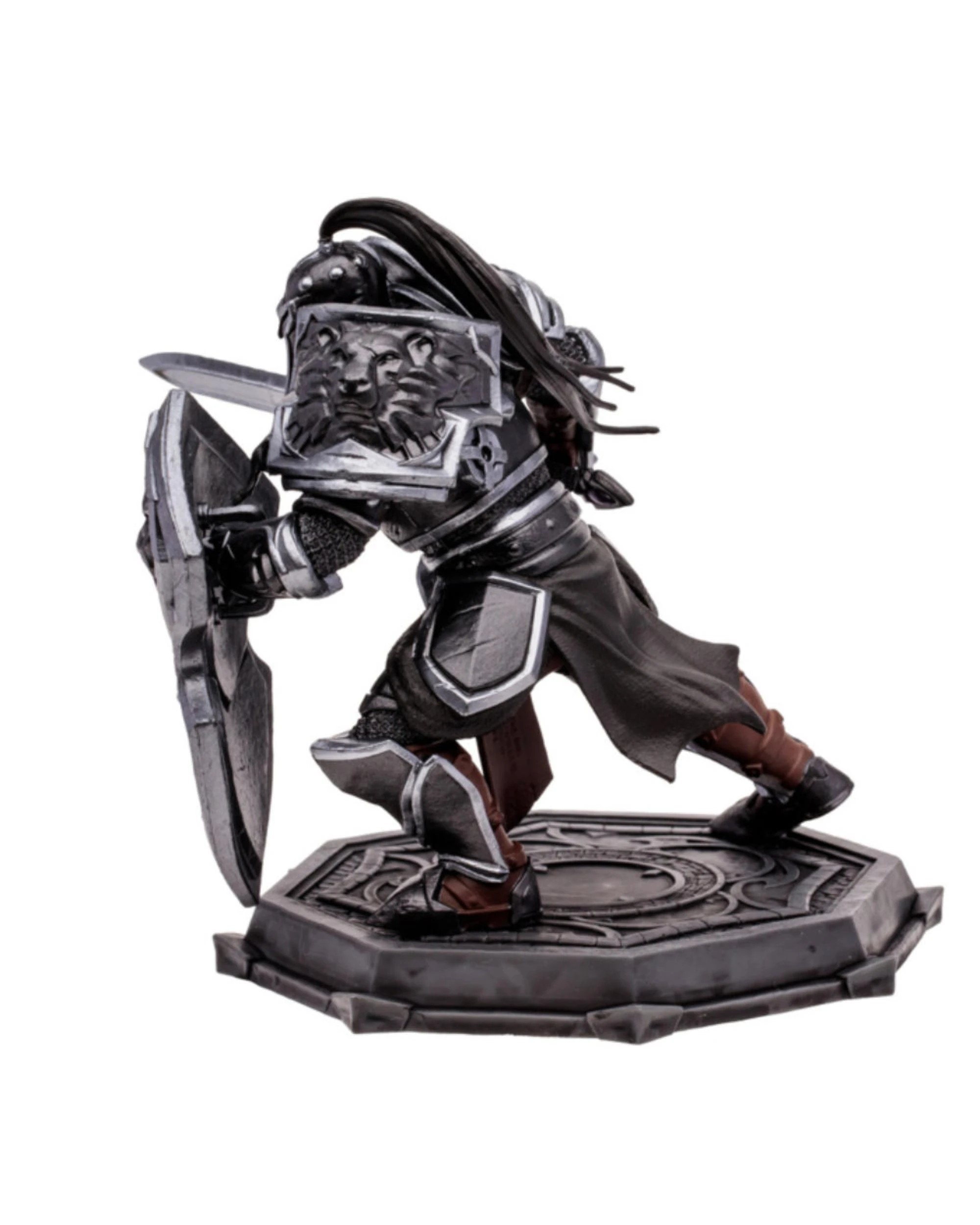 4 McFarlane World Of Warcraft Epic Human Warrior/Paladin 6 inch Figure, 4 of 10