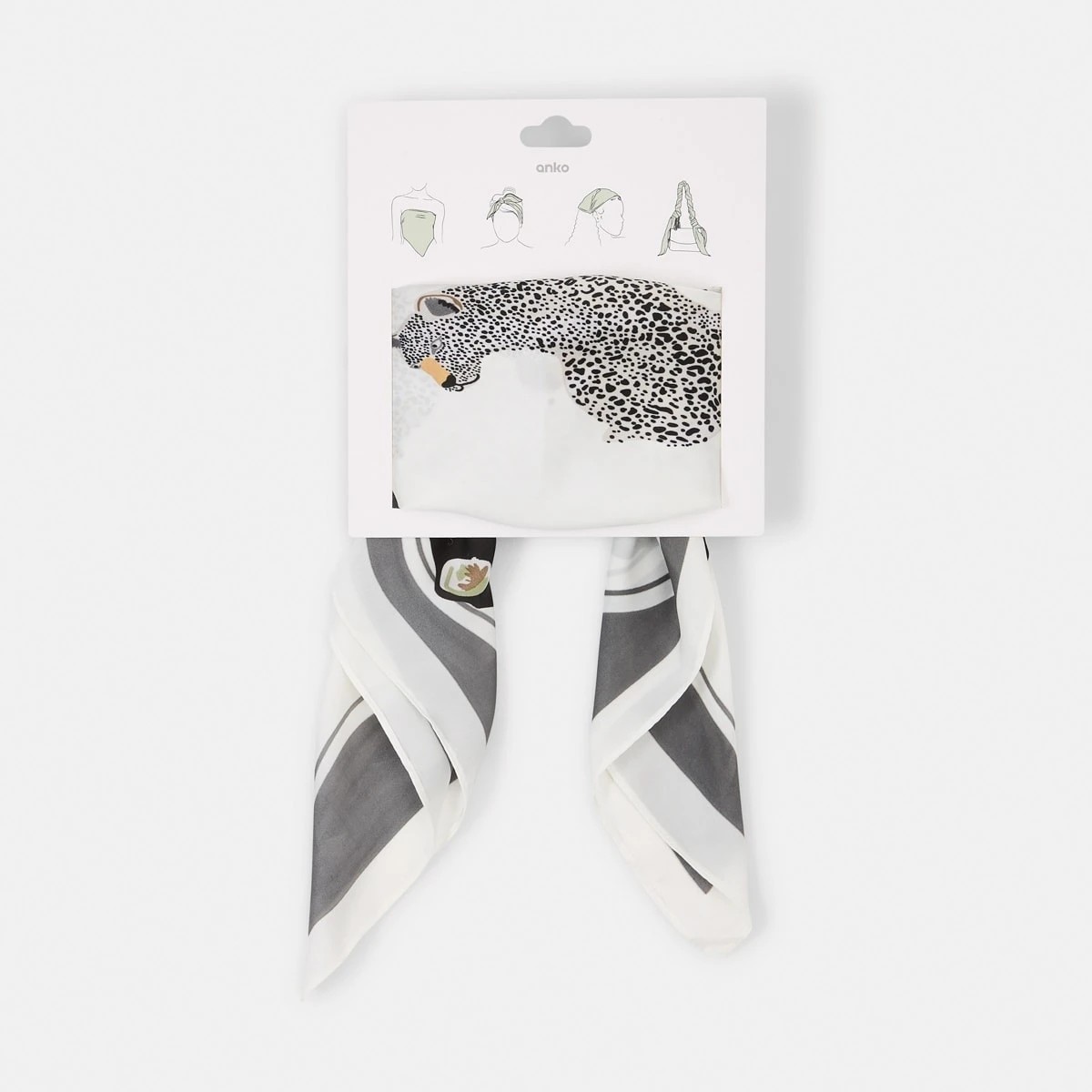 5 Hair Scarf - Wildcat, 5 of 5