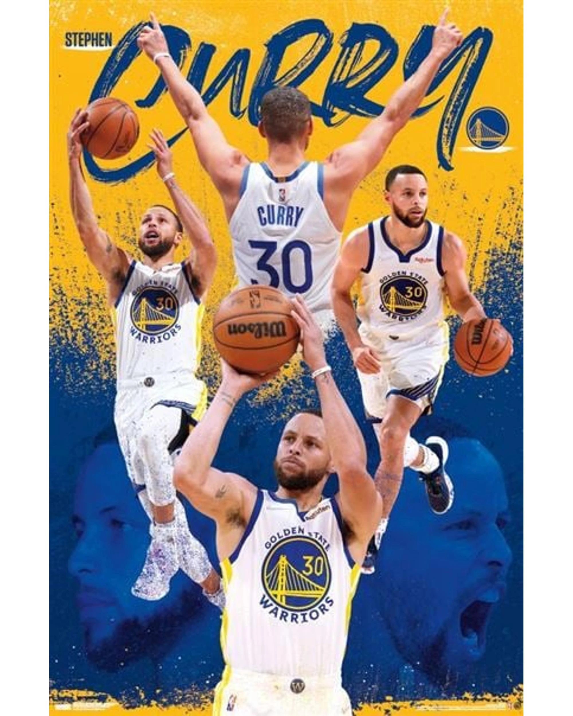 1 NBA Stephen Curry 2023 Poster, 1 of 1
