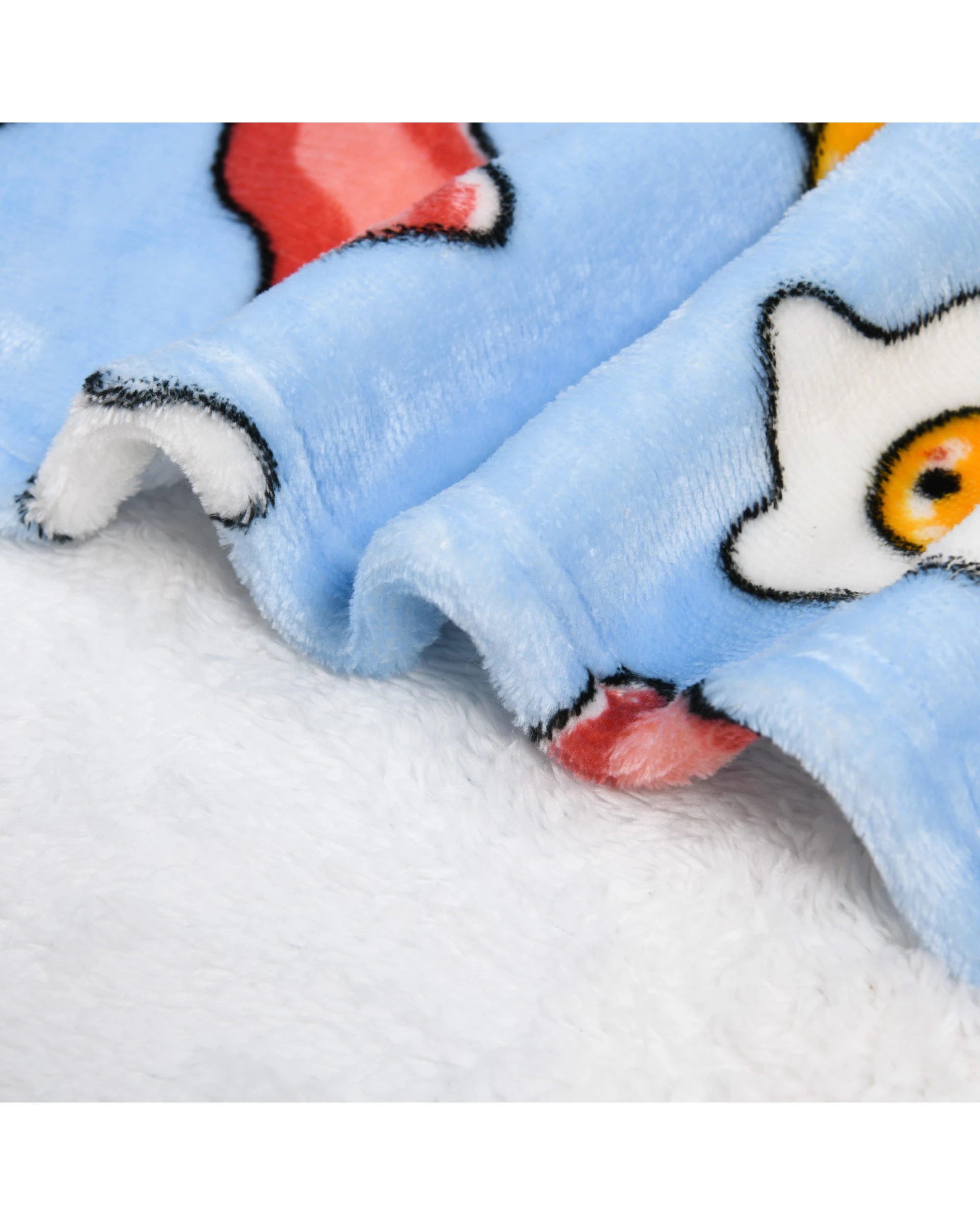 5 UGGO WEAR Giant Hoodie Wakey Wakey Adult - ONE SIZE - Blue, 5 of 5