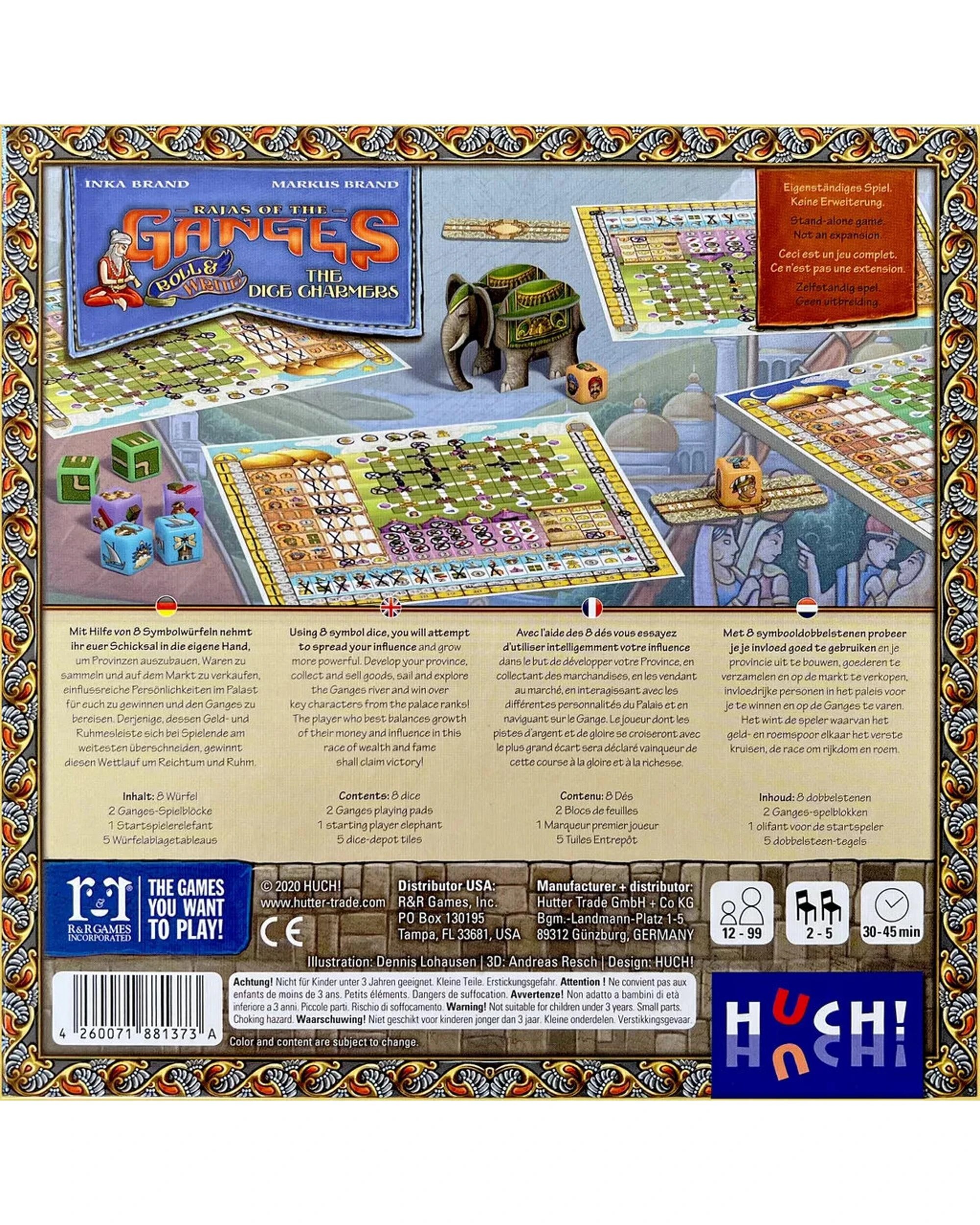 5 Rajas of the Ganges The Dice Charmers Dice Game, 5 of 5
