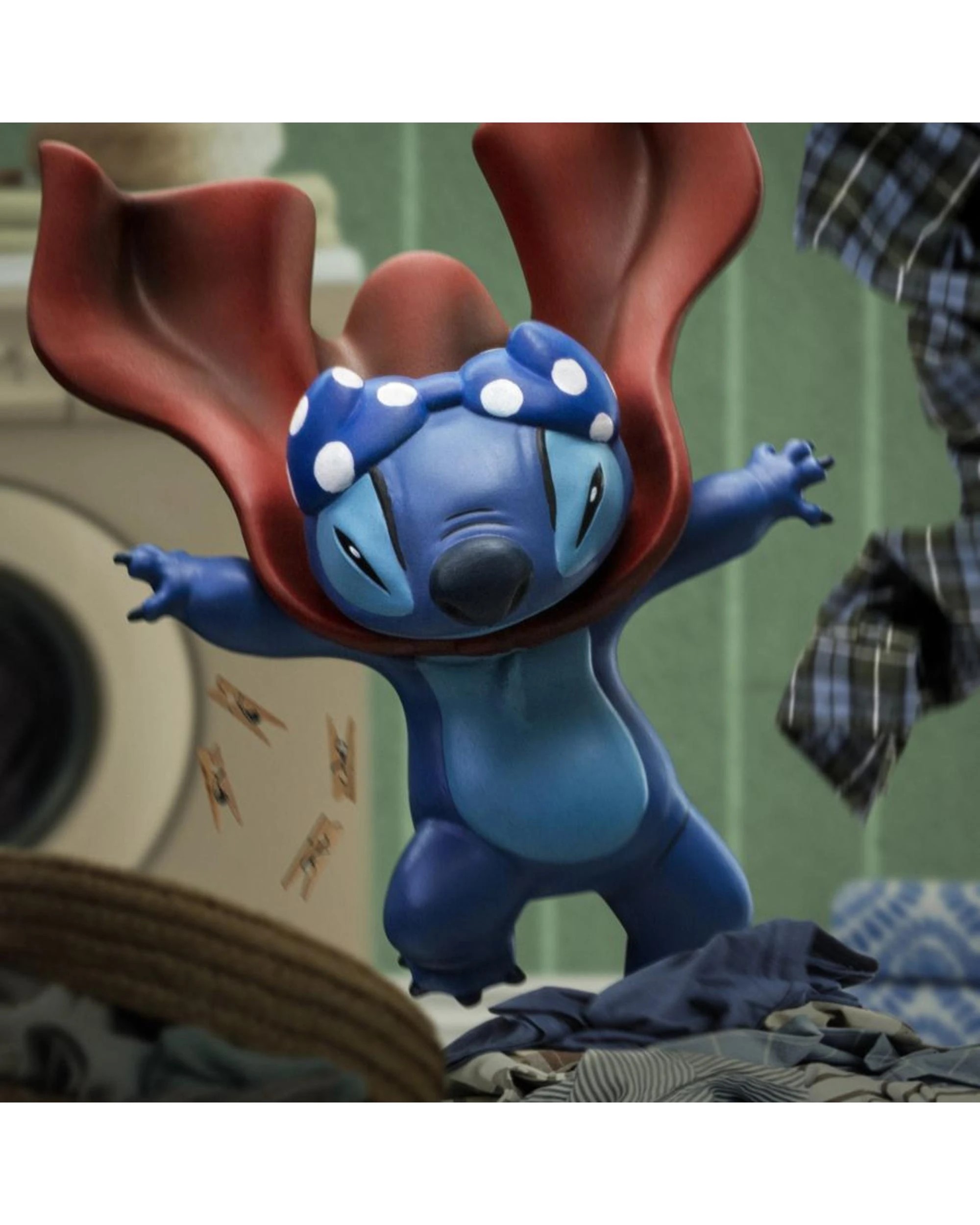 6 Lilo and Stitch: Stitch - Laundry -  1:10 Scale Statue, 6 of 7