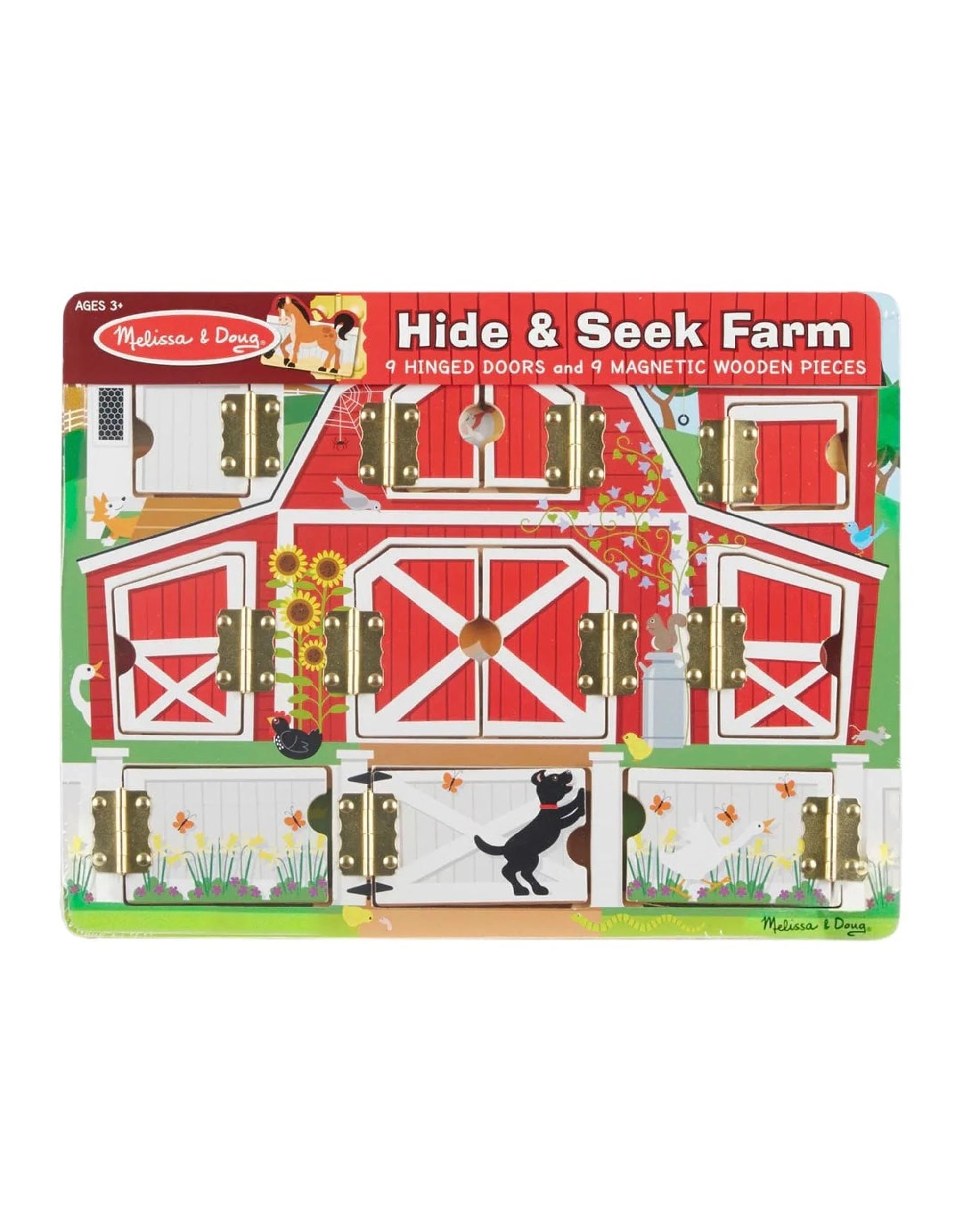 1 Melissa and Doug Magnetic Hide and Seek Farm, 1 of 9