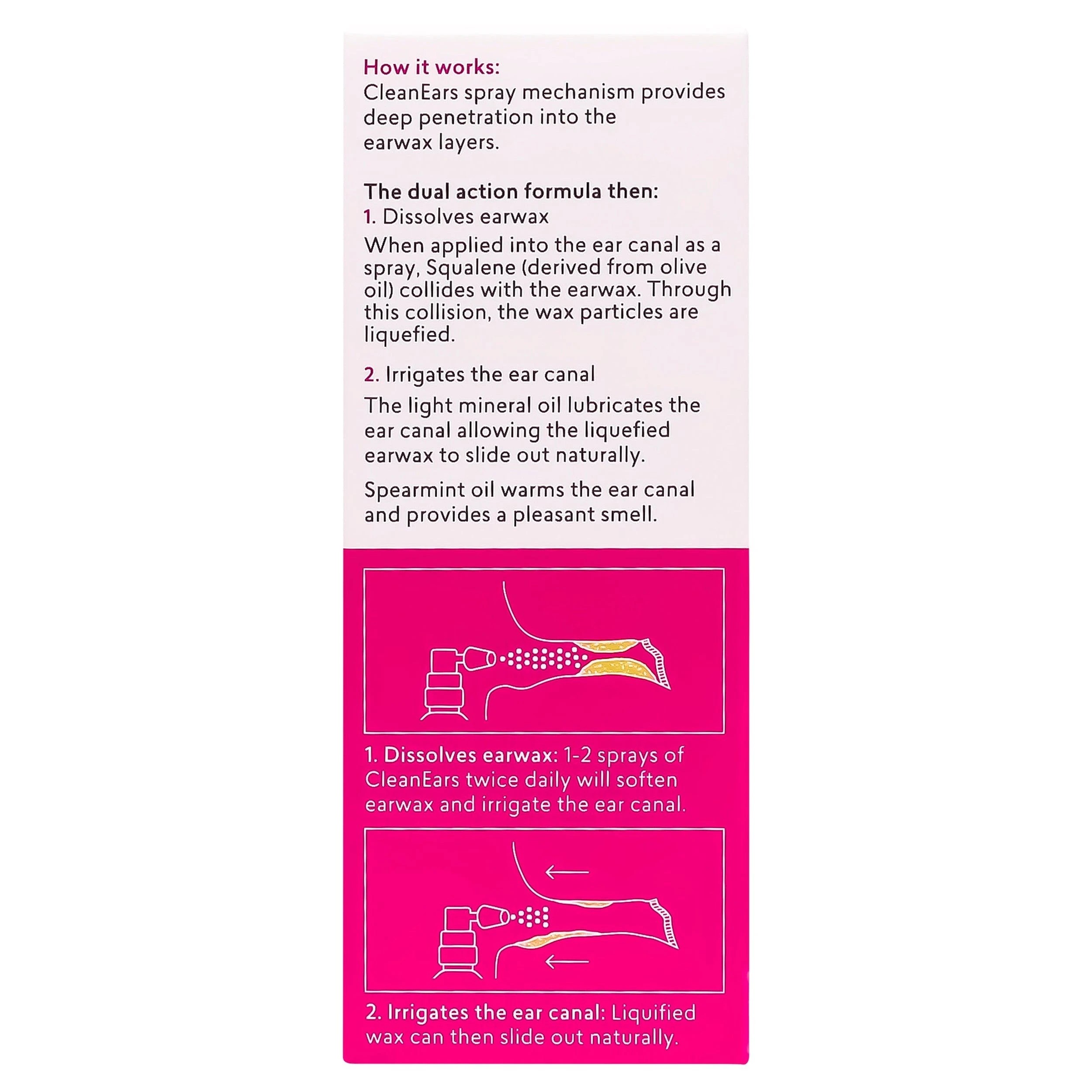 3 Clean Ears Spray 30ml Spray, 3 of 3