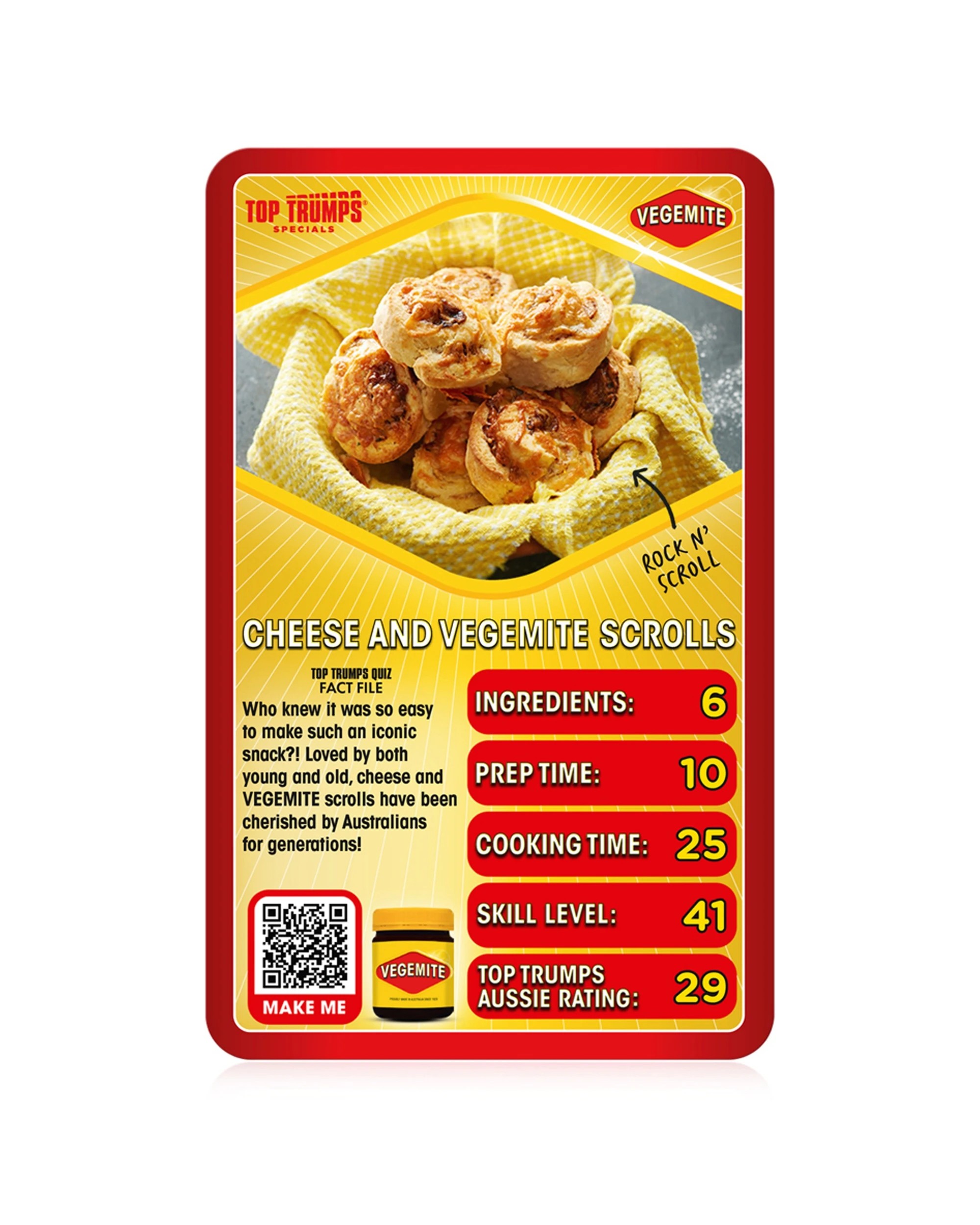 2 Top Trumps Specials Vegemite Tabletop Themed Card Game - Red, 2 of 5