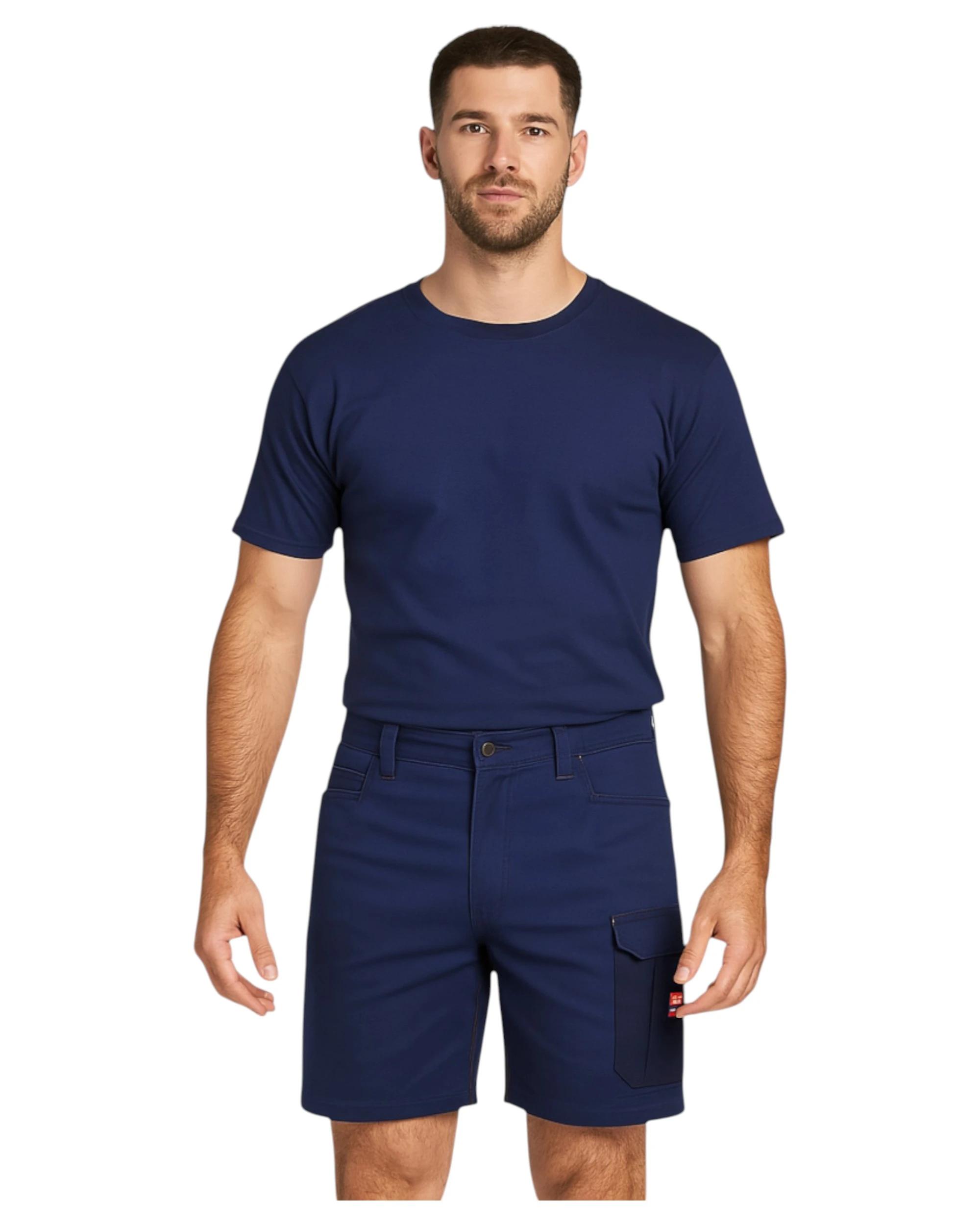 5 Hard Yakka Mens Legends Cargo Short Work Wear Navy NAVY, 5 of 6