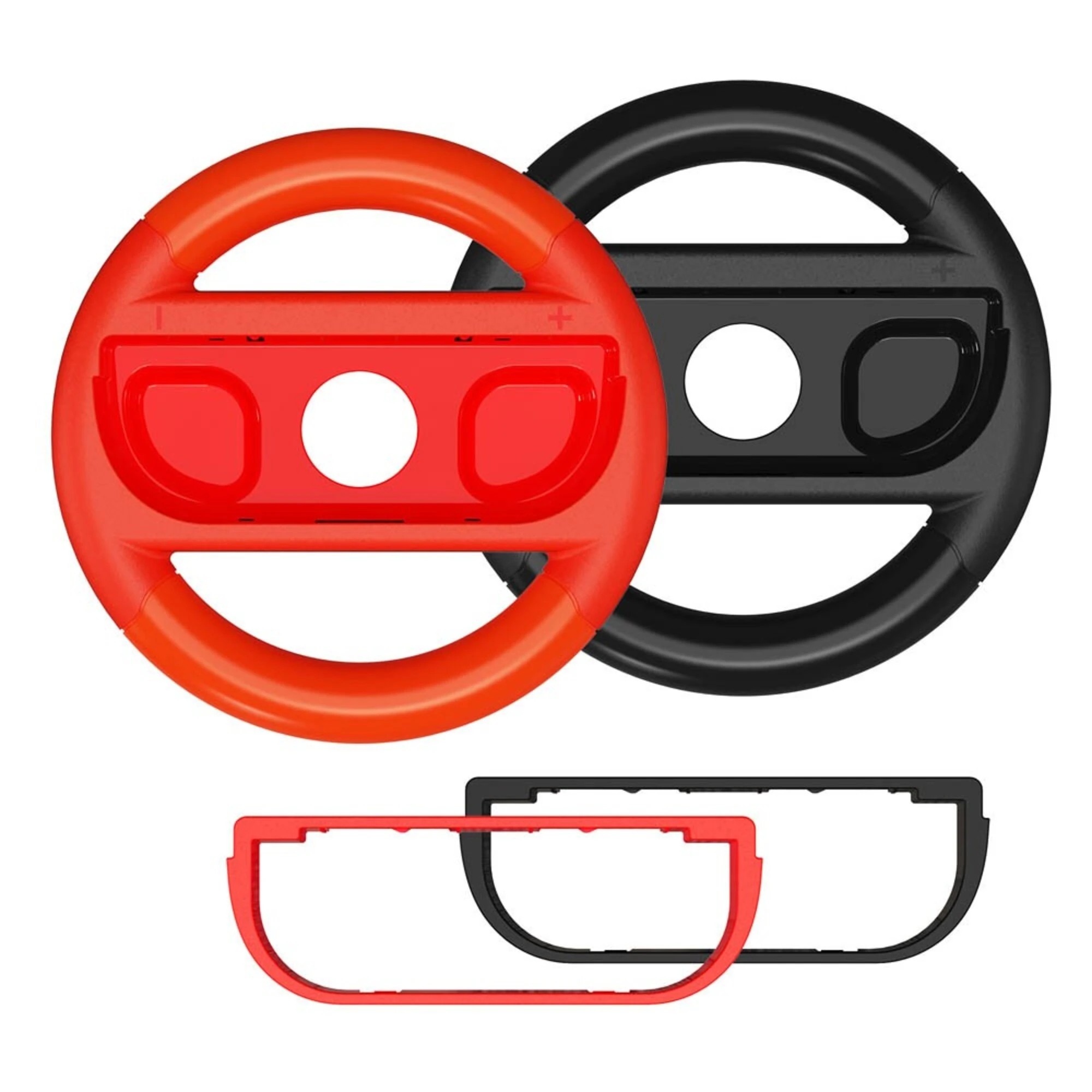 1 Atrix - Joy-Con Wheel Grip for Nintendo Switch 2 Twin Pack - Multi, 1 of 4