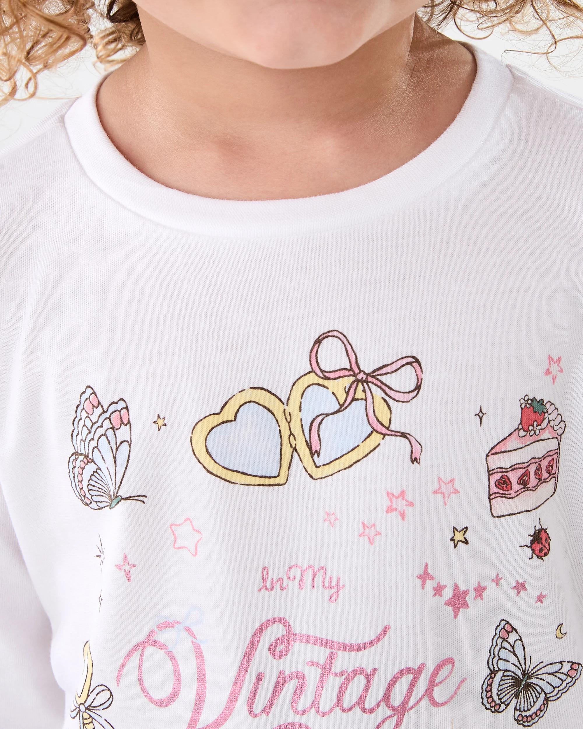 3 Print T-shirt Wht Trnkts, 3 of 7