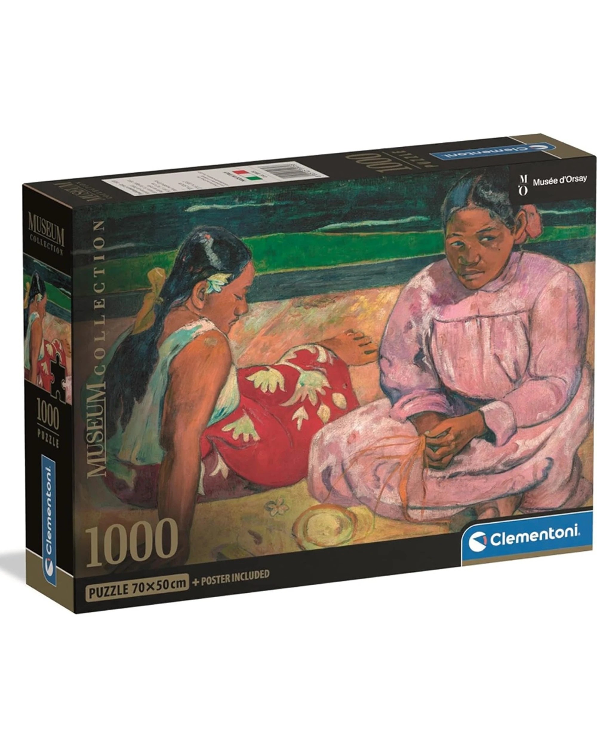 1 Clementoni Museum Collection Gauguin Women From Tahiti 1000 Piece Puzzle - Multi, 1 of 2