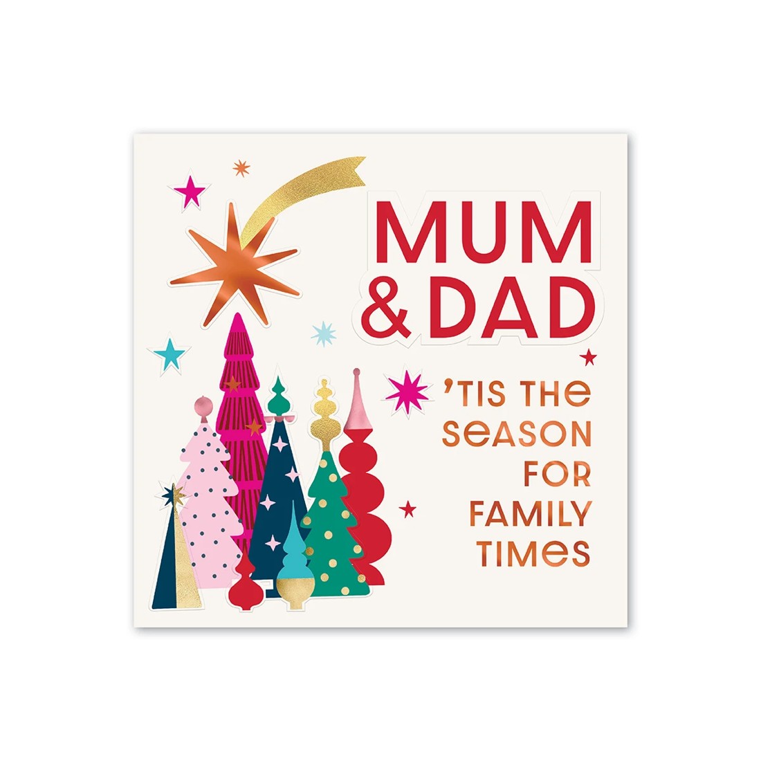3 Hallmark Christmas Card - Mum & Dad, 3 of 3